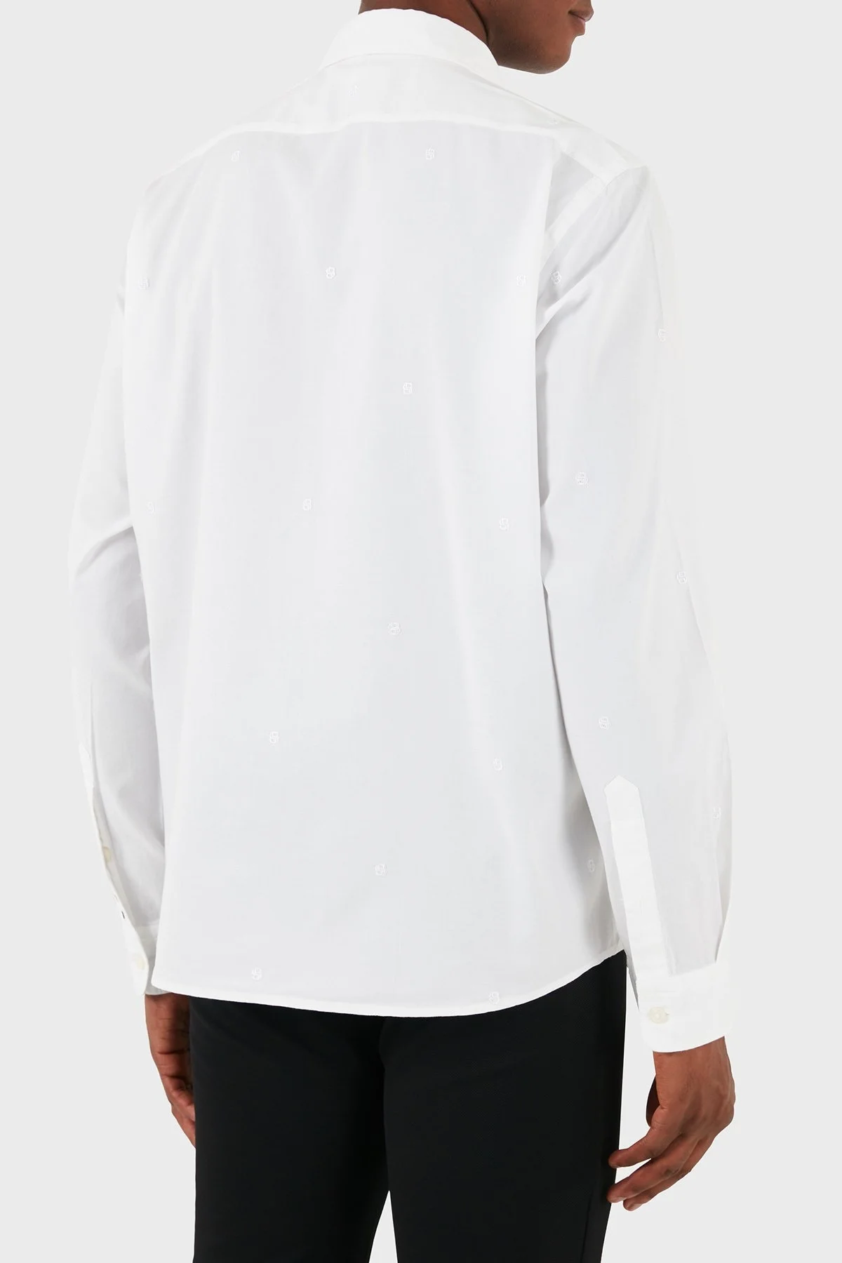 Boss % 100 Pamuk Regular Fit Erkek Gömlek 50528153 100 BEYAZ - 8