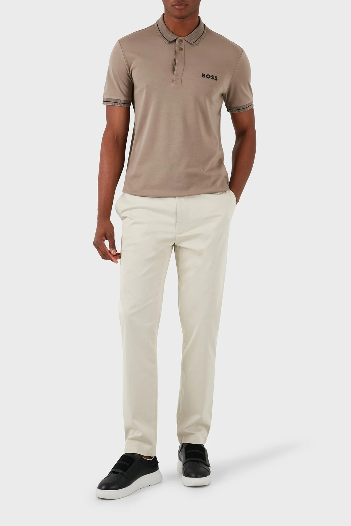 Boss Pamuklu Regular Fit Erkek Pantolon 50514213 131 EKRU - 1