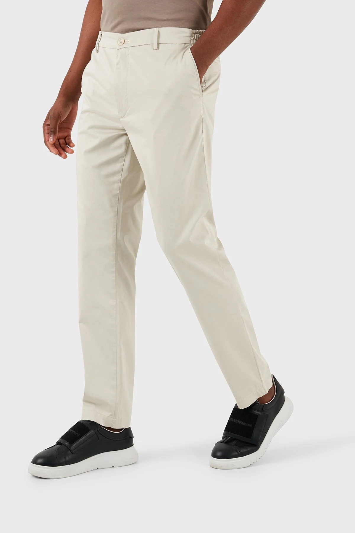 Boss Pamuklu Regular Fit Erkek Pantolon 50514213 131 EKRU - 3