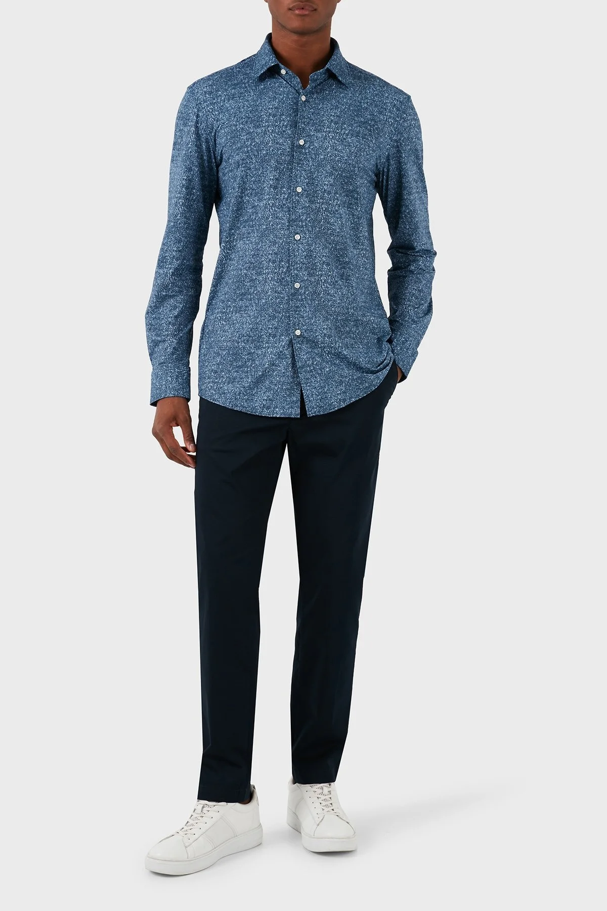 Boss Pamuklu Regular Fit Erkek Pantolon 50514213 404 LACİVERT - 1