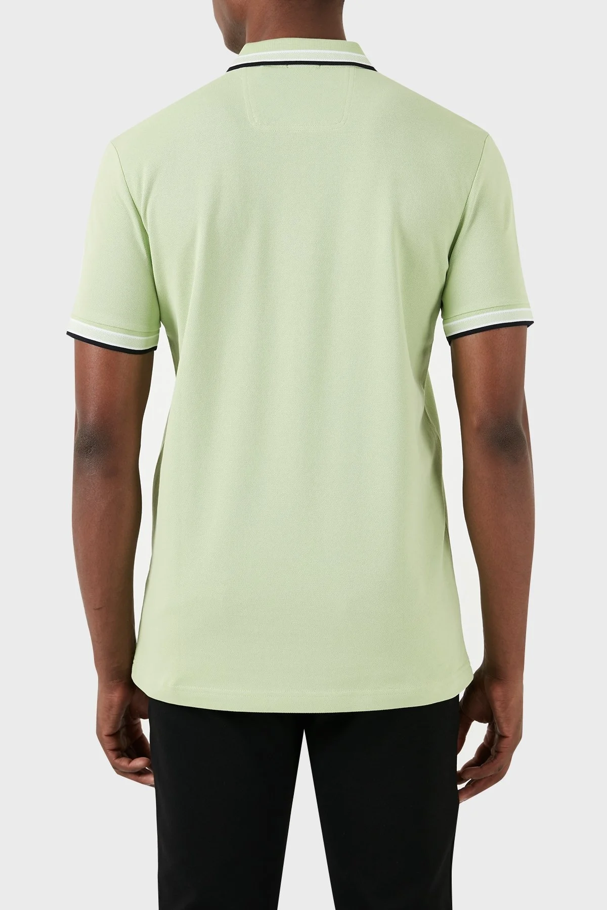 Boss Pamuklu Regular Fit Erkek Polo Yaka T Shirt 50469055 348 YEŞİL - 3
