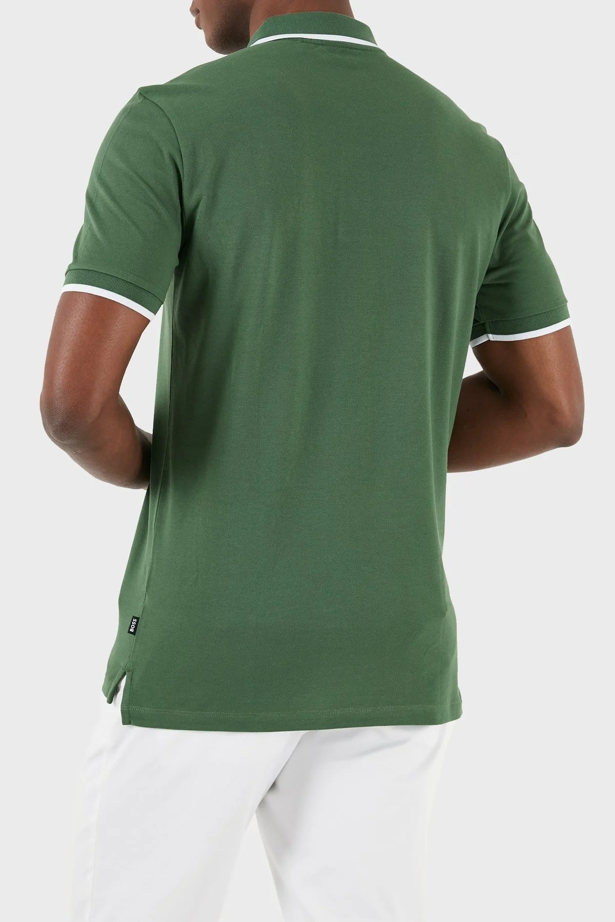 Boss Pamuklu Regular Fit Erkek Polo Yaka T Shirt 50494697 348 YEŞİL - 2