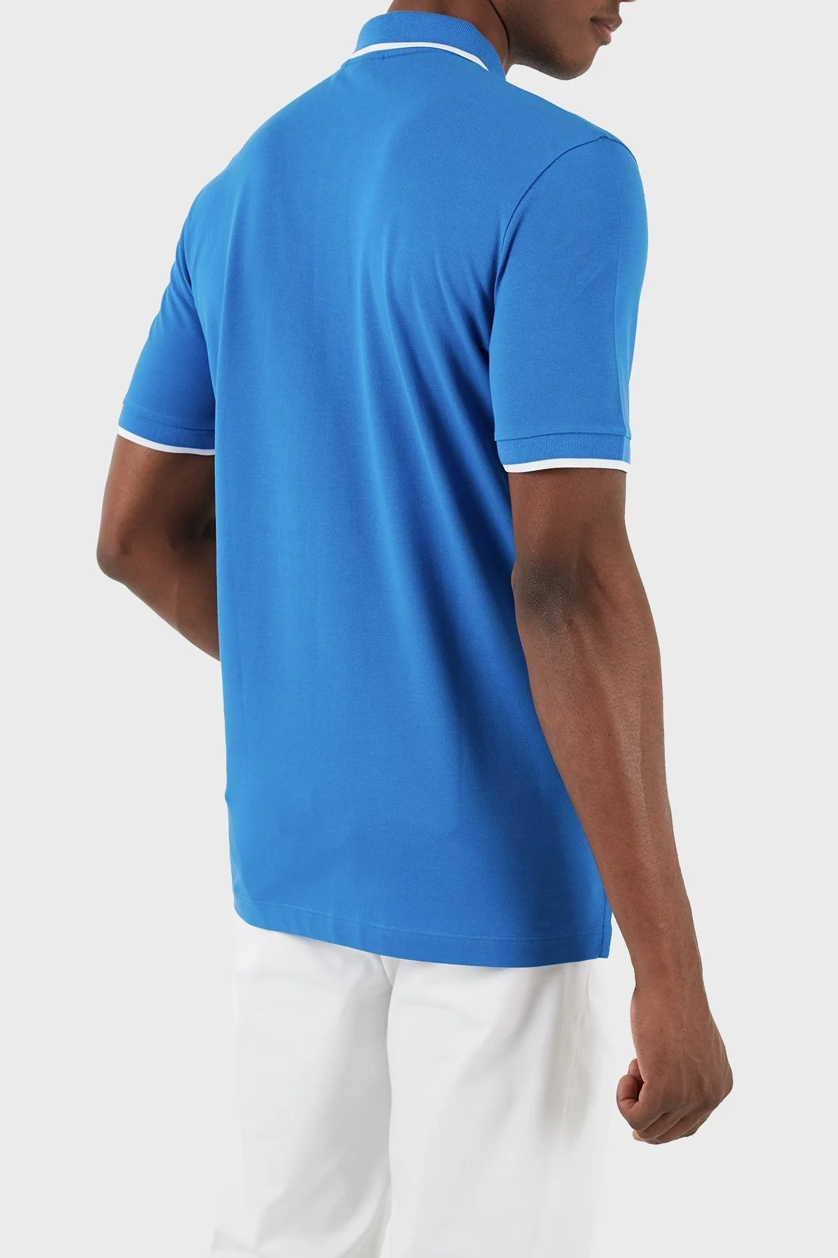 Boss Pamuklu Regular Fit Erkek Polo Yaka T Shirt 50494697 437 LACİVERT - 2