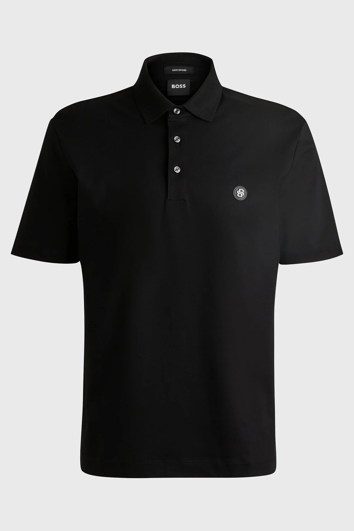 Boss Pamuklu Regular Fit Polo Yaka Erkek T Shirt 50520297 001 SİYAH - 4