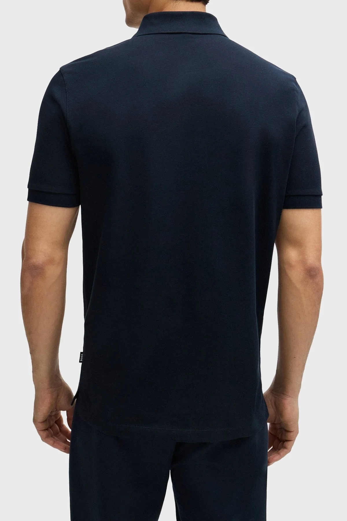 Boss Pamuklu Regular Fit Erkek Polo Yaka T Shirt 50520297 404 LACİVERT - 4