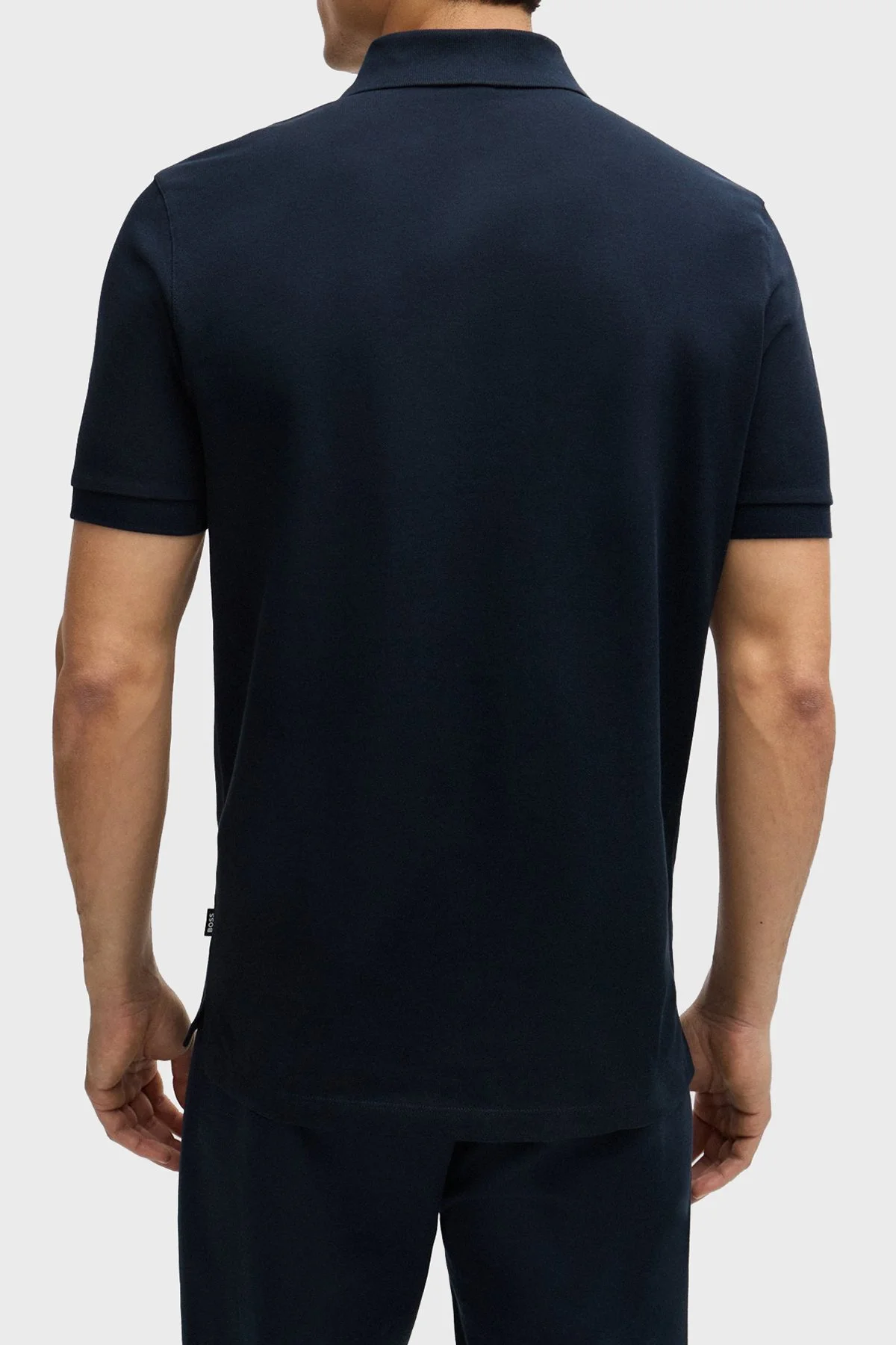 Boss Pamuklu Regular Fit Erkek Polo Yaka T Shirt 50520297 404 LACİVERT - 4