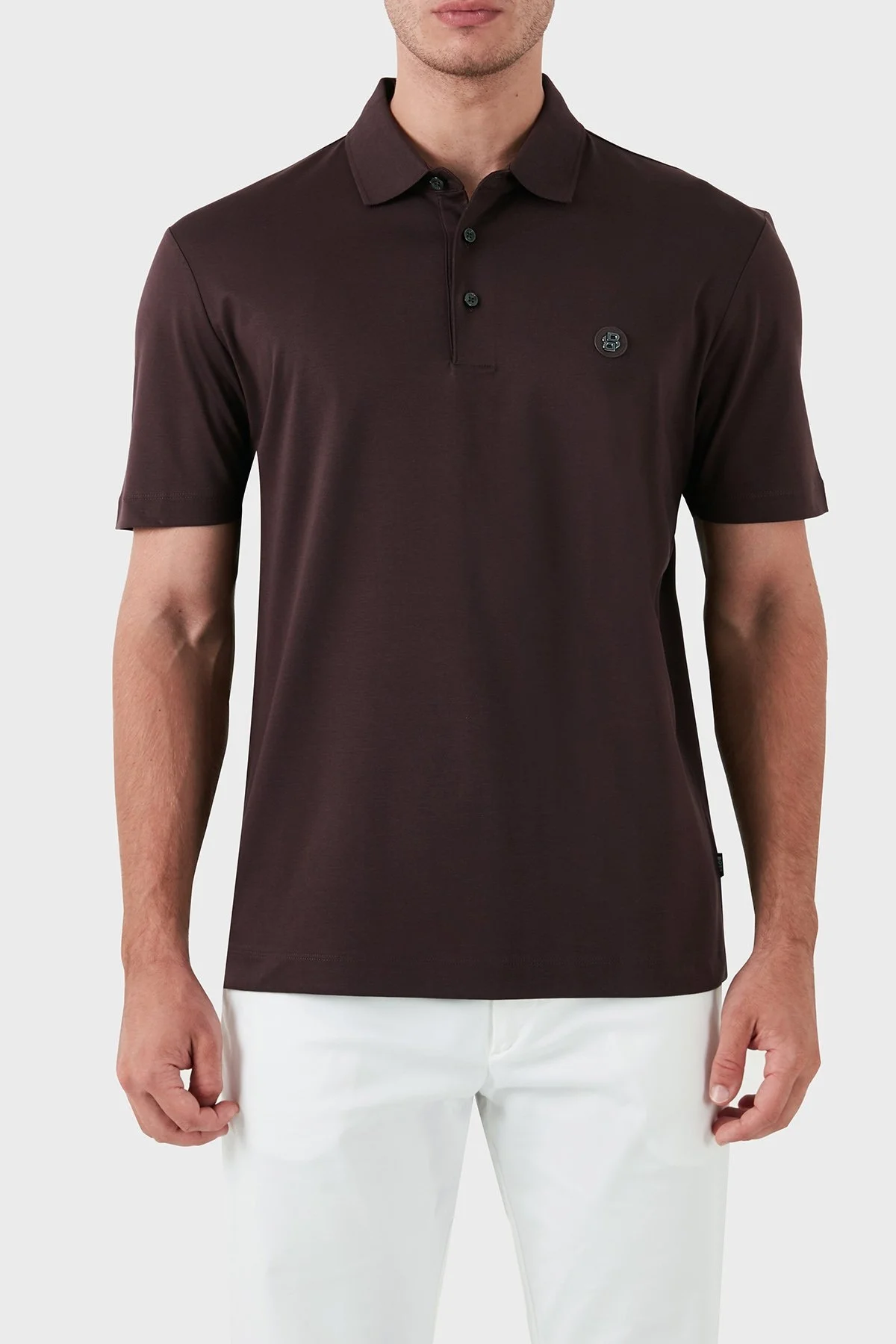 Boss Pamuklu Regular Fit Erkek Polo Yaka T Shirt 50520297 642 BORDO - 7