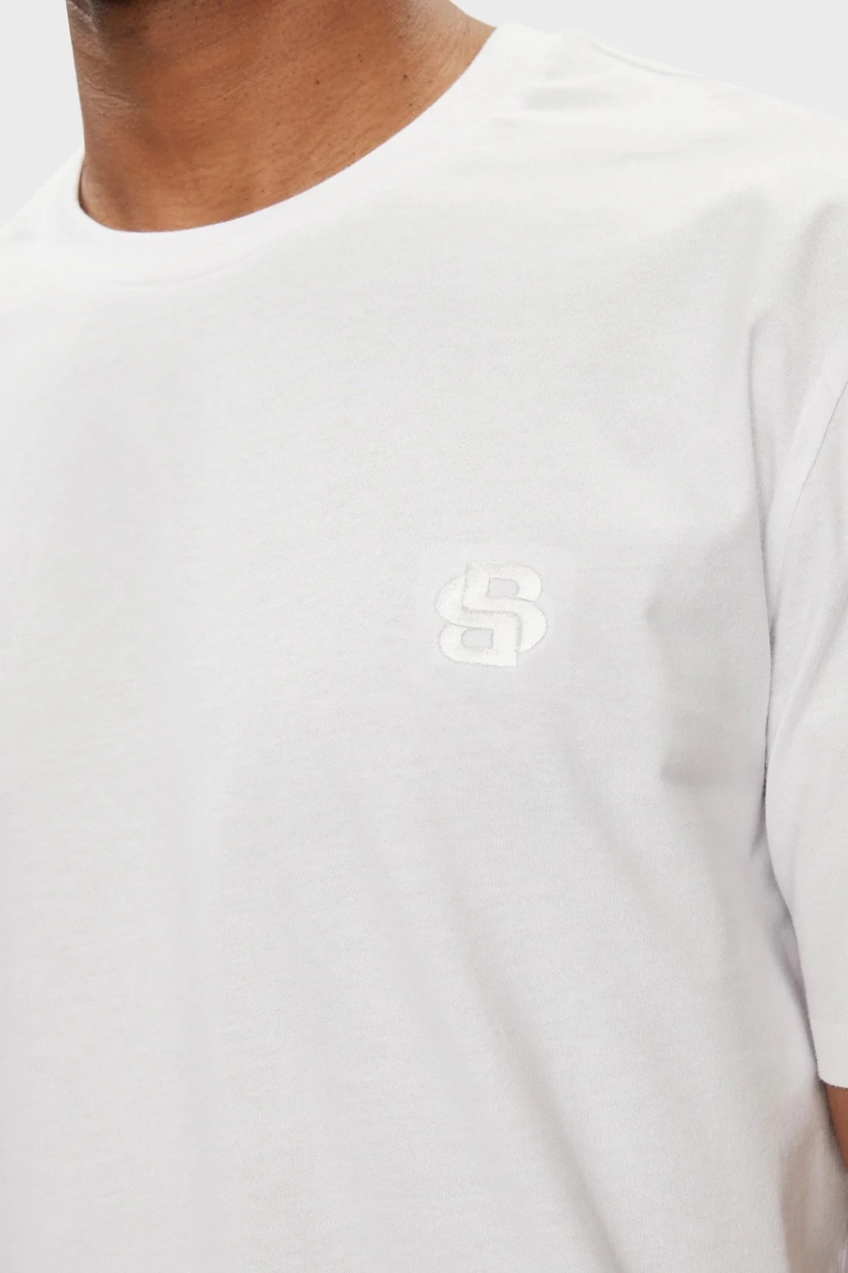 Boss Pamuklu Regular Fit Erkek T Shirt 50515174 100 BEYAZ - 4
