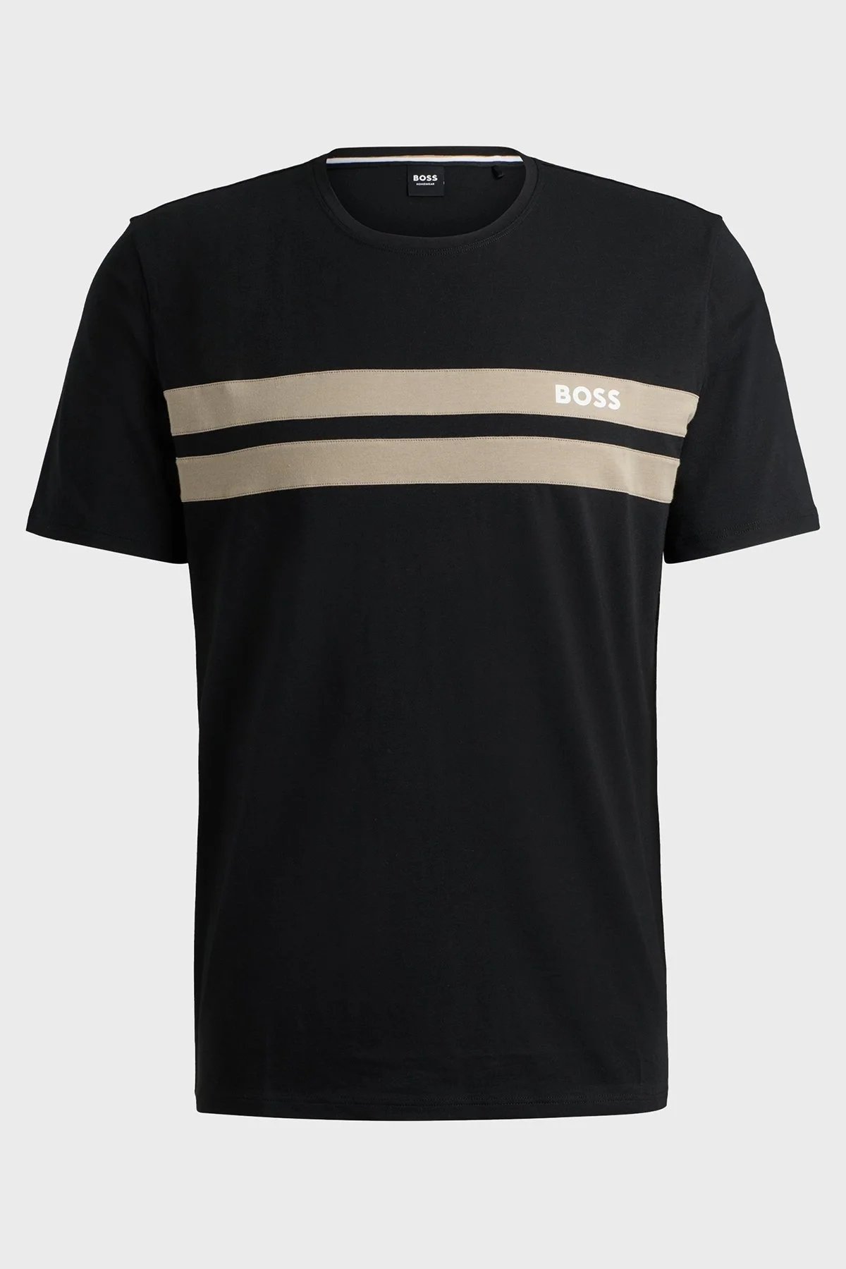 Boss Pamuklu Regular Fit Erkek T Shirt 50515501 001 SİYAH - 5