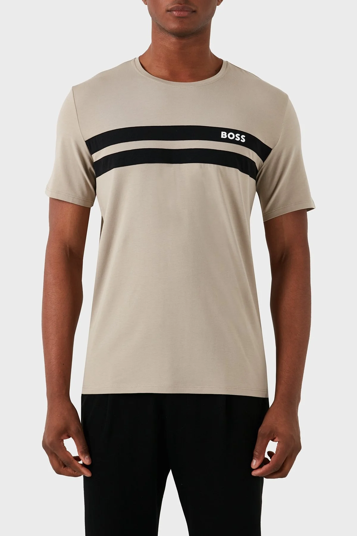 Boss Pamuklu Regular Fit Erkek T Shirt 50515501 255 BEJ - 10