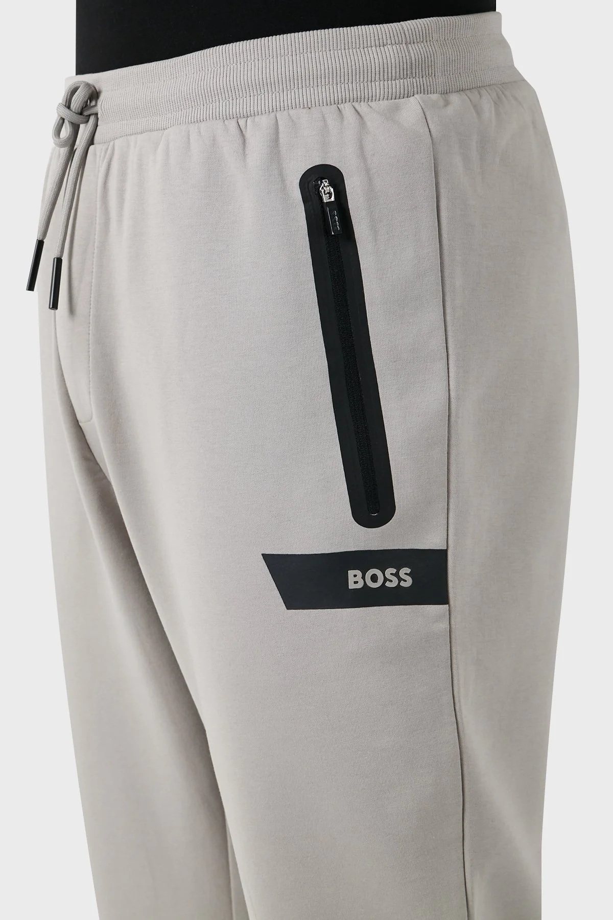 Boss Pamuklu Regular Fit Jogger Erkek Pantolon 50498257 063 GRİ - 4