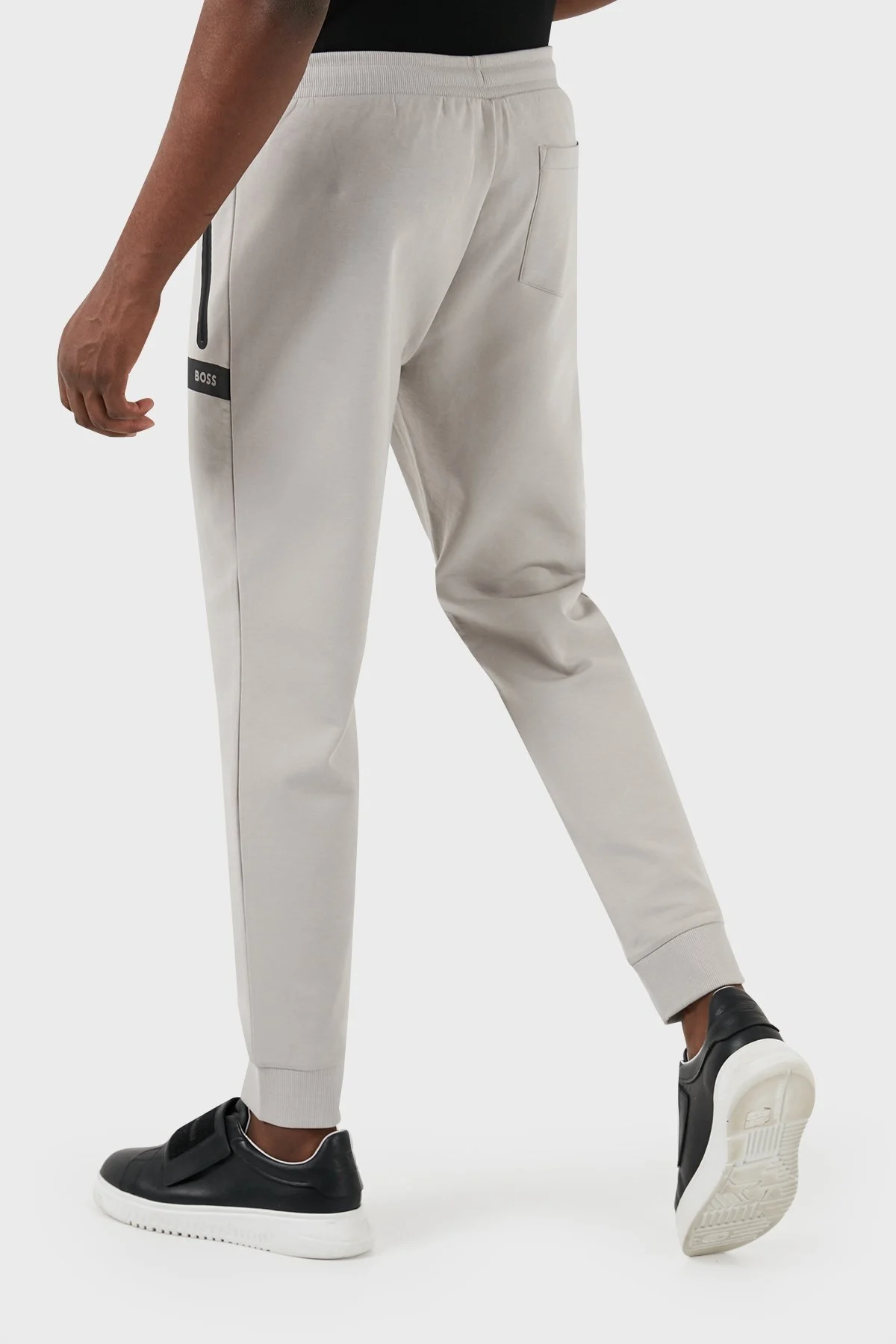 Boss Pamuklu Regular Fit Jogger Erkek Pantolon 50498257 063 GRİ - 5