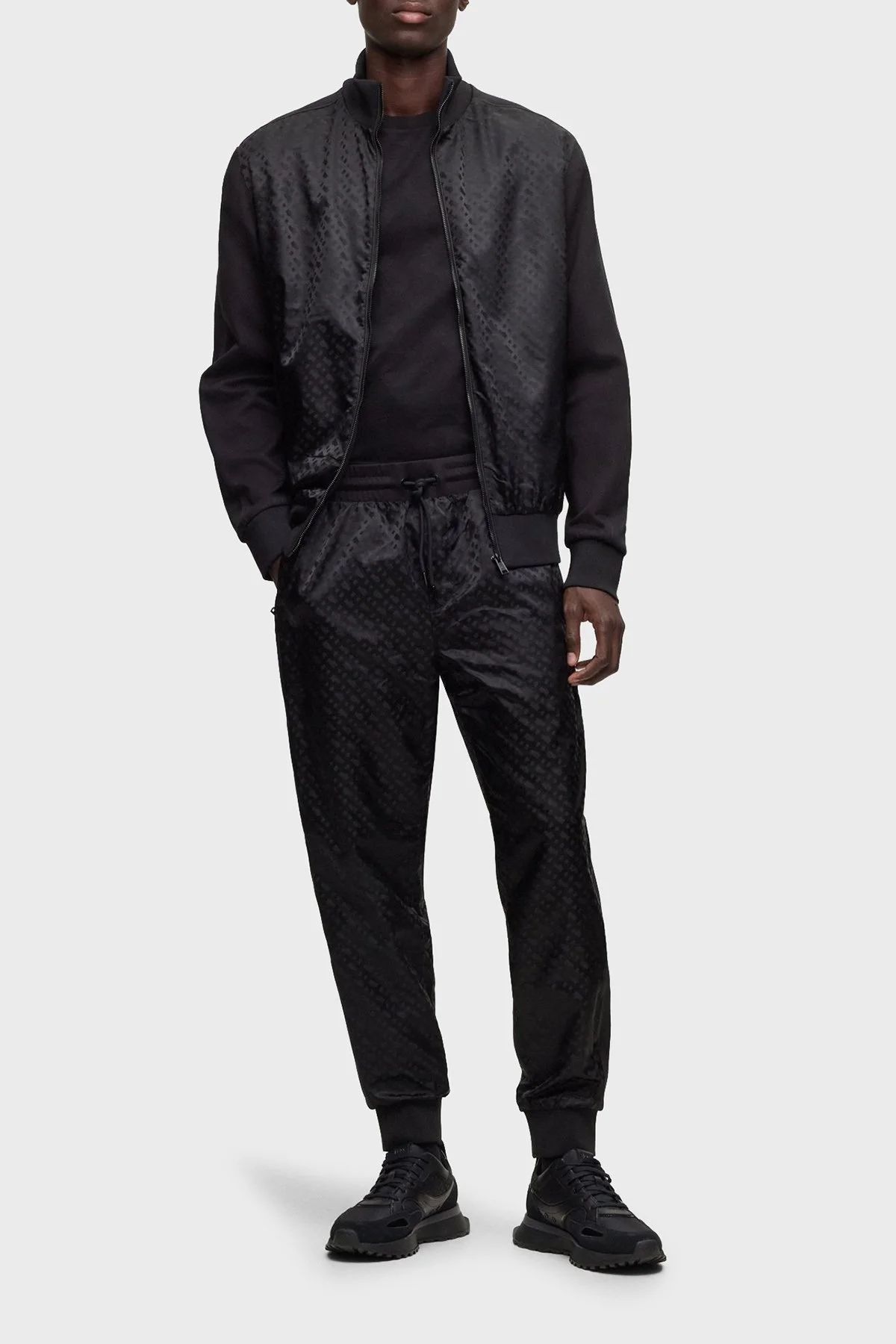 Boss Lamont Pamuklu Regular Fit Jogger Spor Erkek Pantolon 50494075 001 SİYAH - 2
