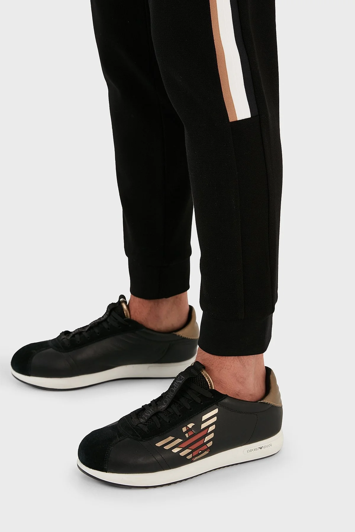 Boss Lamont Pamuklu Regular Fit Jogger Spor Erkek Pantolon 50494609 001 SİYAH - 5