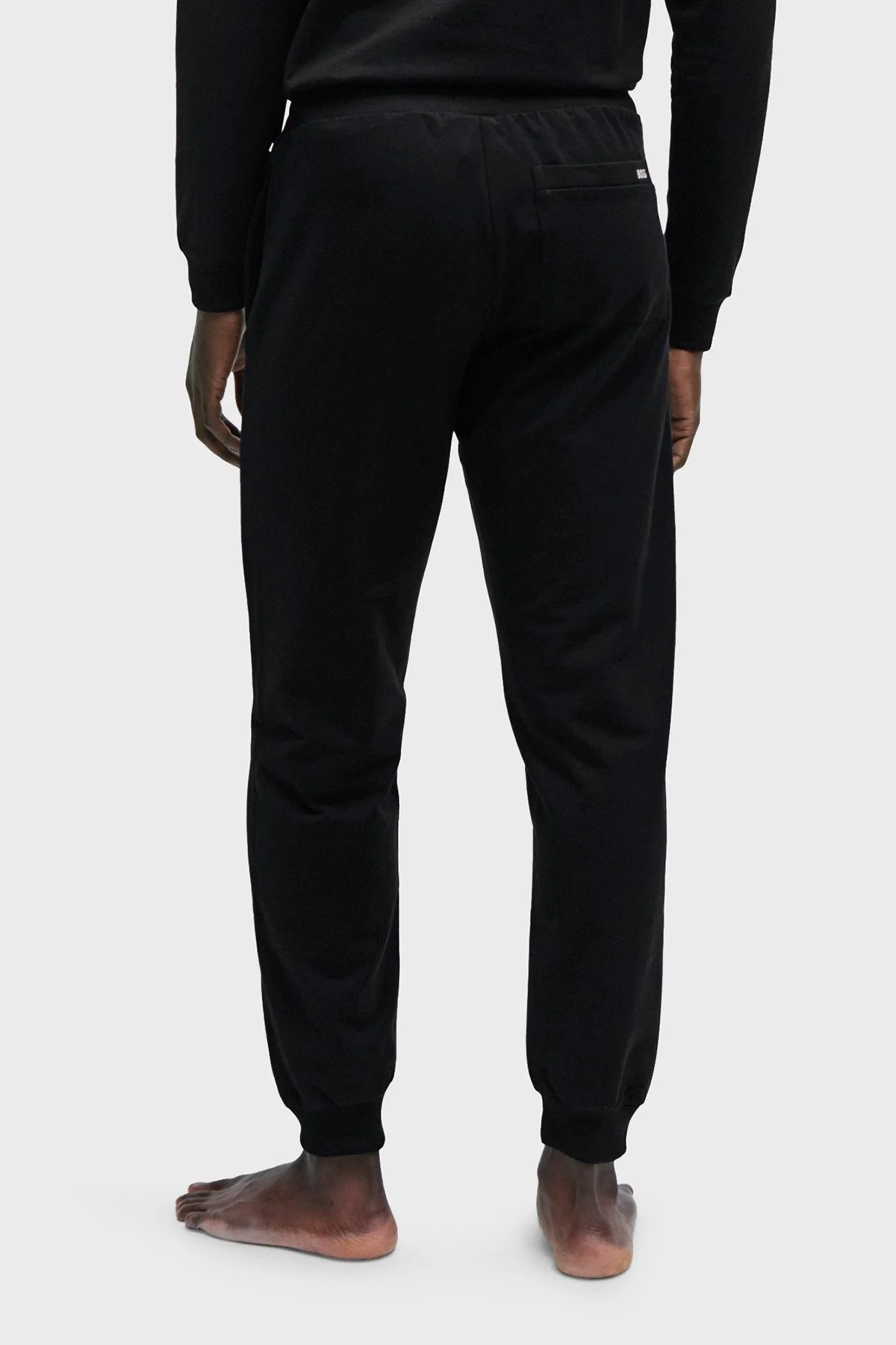 Boss Pamuklu Regular Fit Jogger Spor Erkek Pantolon 50515187 001 SİYAH - 3