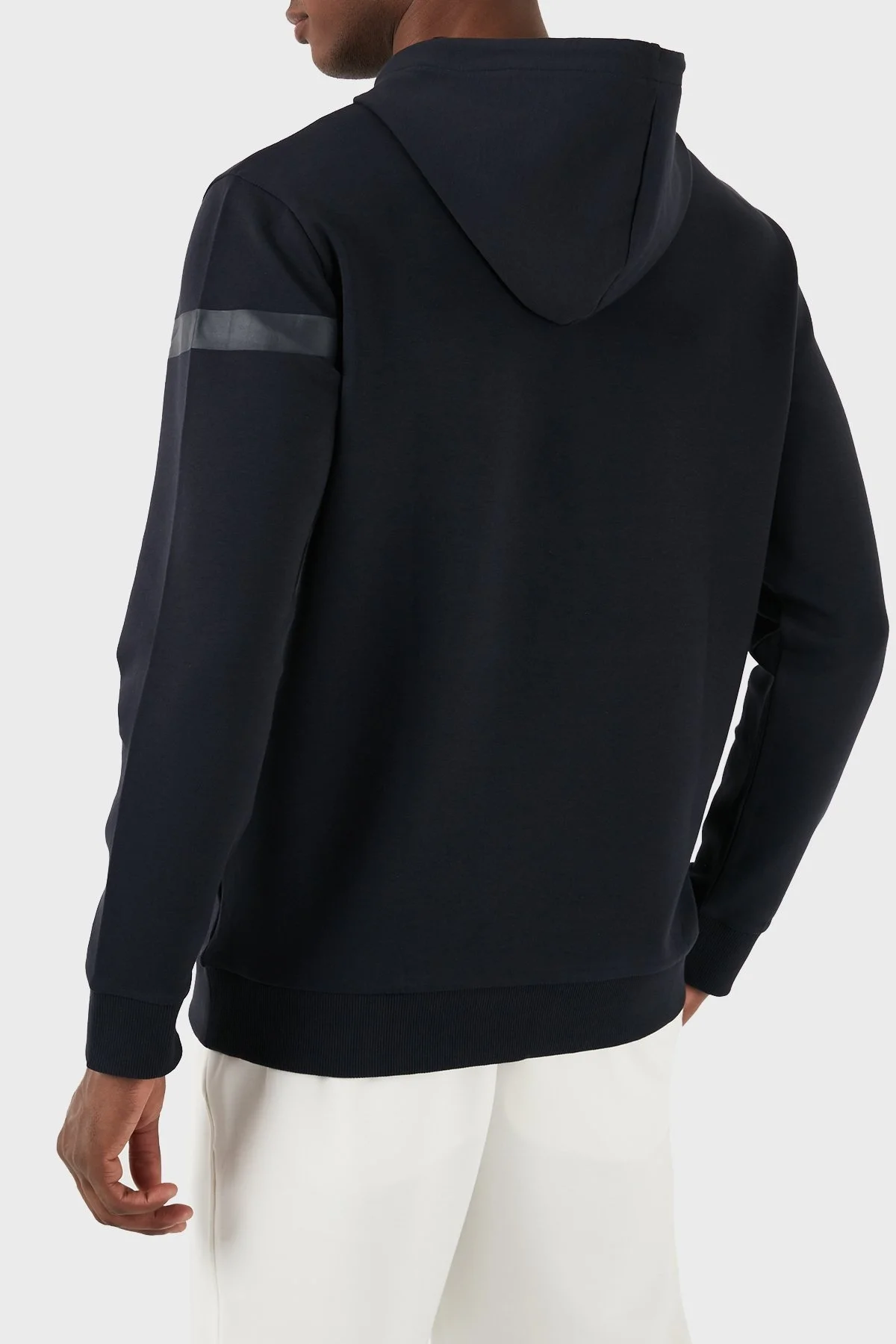 Boss Pamuklu Regular Fit Kapüşonlu Erkek Sweat 50498277 402 LACİVERT - 3