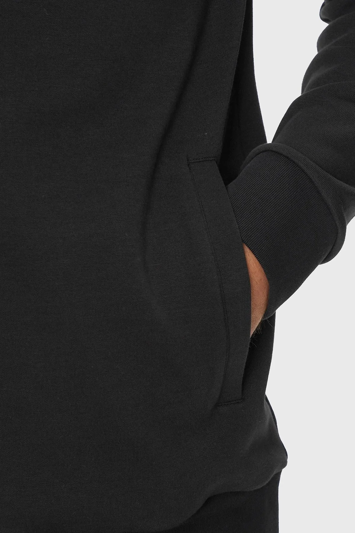 Boss Pamuklu Regular Fit Kapüşonlu Erkek Sweat 50520303 001 SİYAH - 5