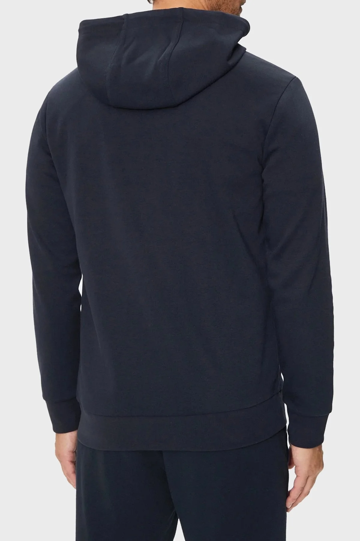 Boss Pamuklu Regular Fit Kapüşonlu Fermuarlı Erkek Sweat 50520303 404 LACİVERT - 3