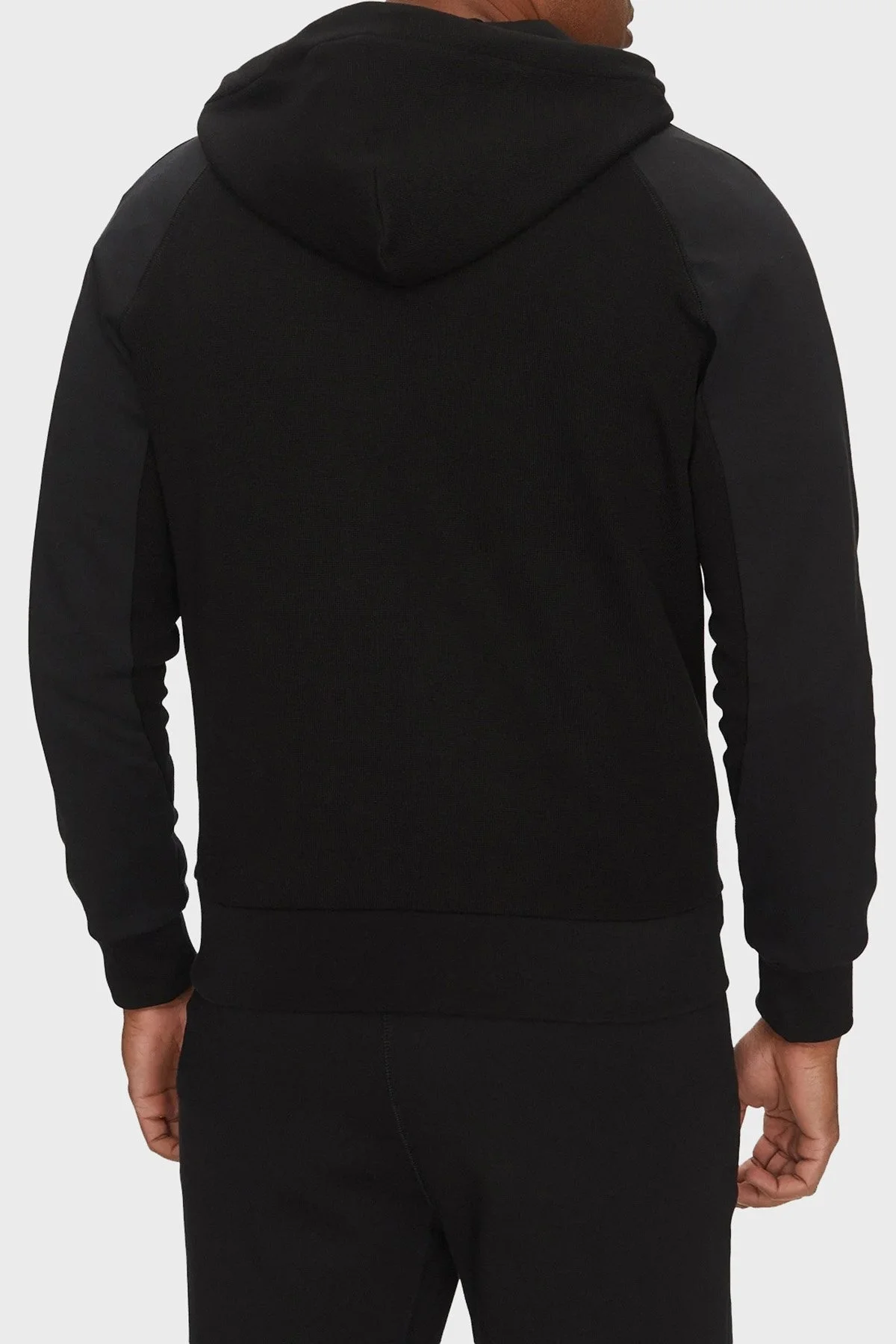 Boss Pamuklu Regular Fit Kapüşonlu Fermuarlı Erkek Sweat 50537204 001 SİYAH - 3