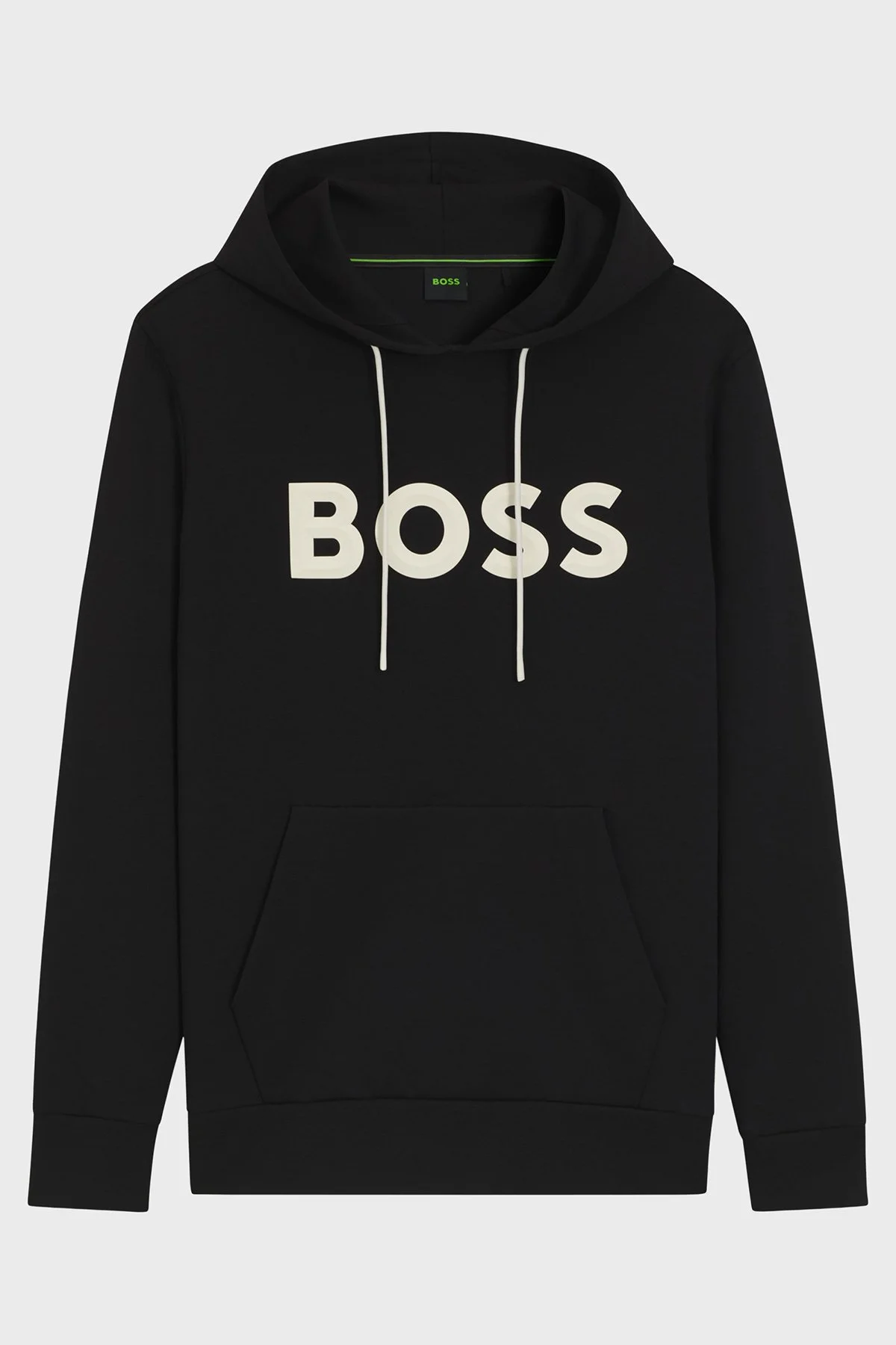 Boss Pamuklu Regular Fit Kapüşonlu Logolu Erkek Sweat 50551457 002 SİYAH - 5