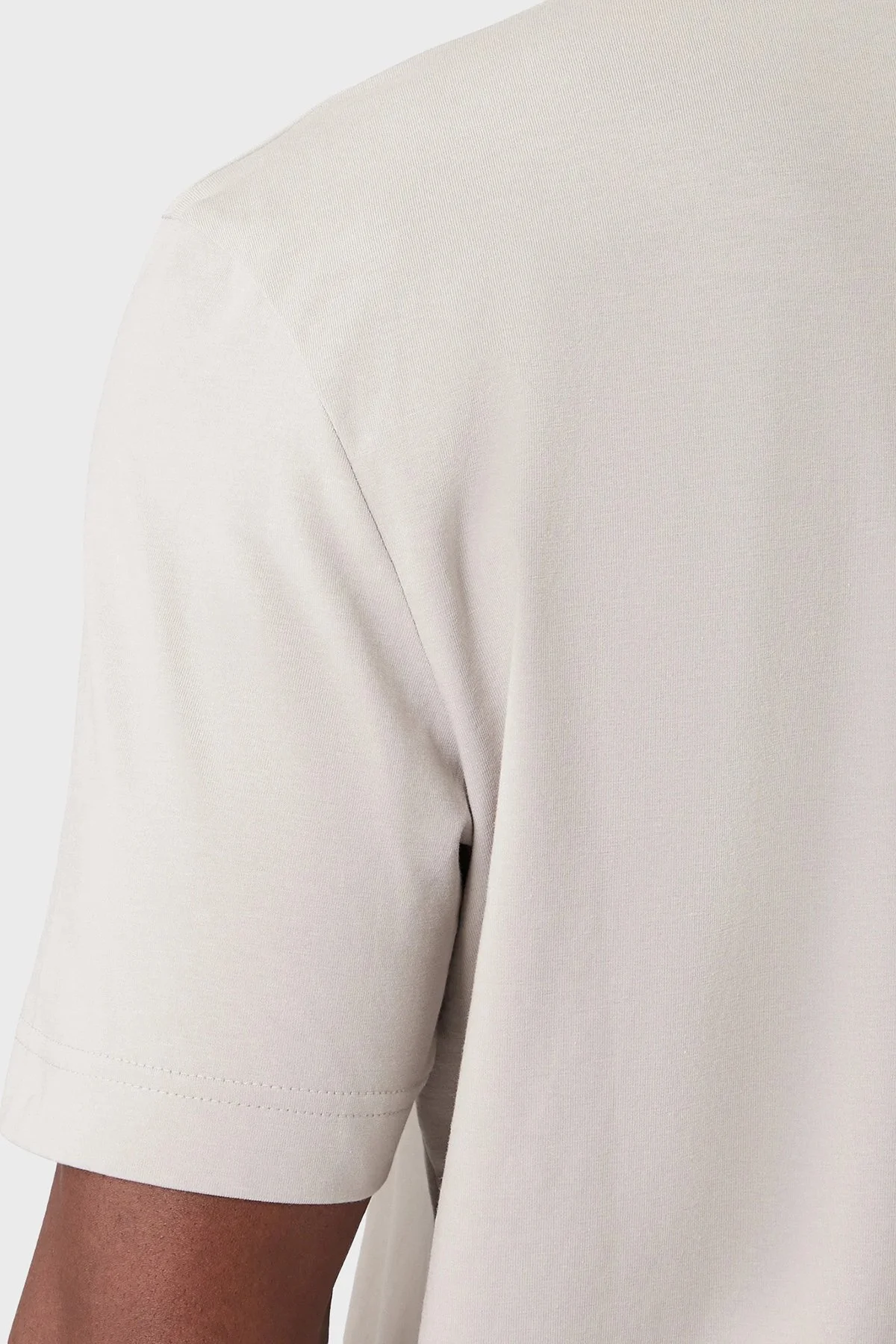 Boss Pamuklu Regular Fit Logolu Bisiklet Yaka Erkek T Shirt 50473278 070 GRİ - 5