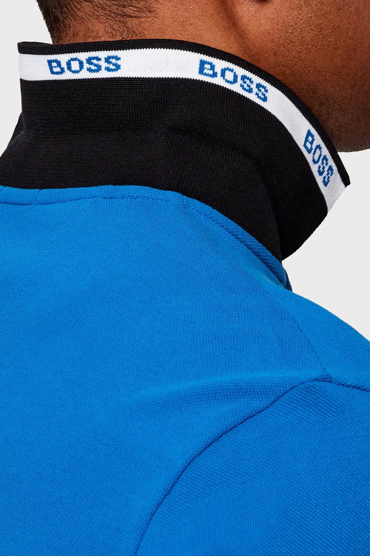 Boss Pamuklu Regular Fit Logolu Düğmeli Erkek Polo 50469055 429 SAKS - 4