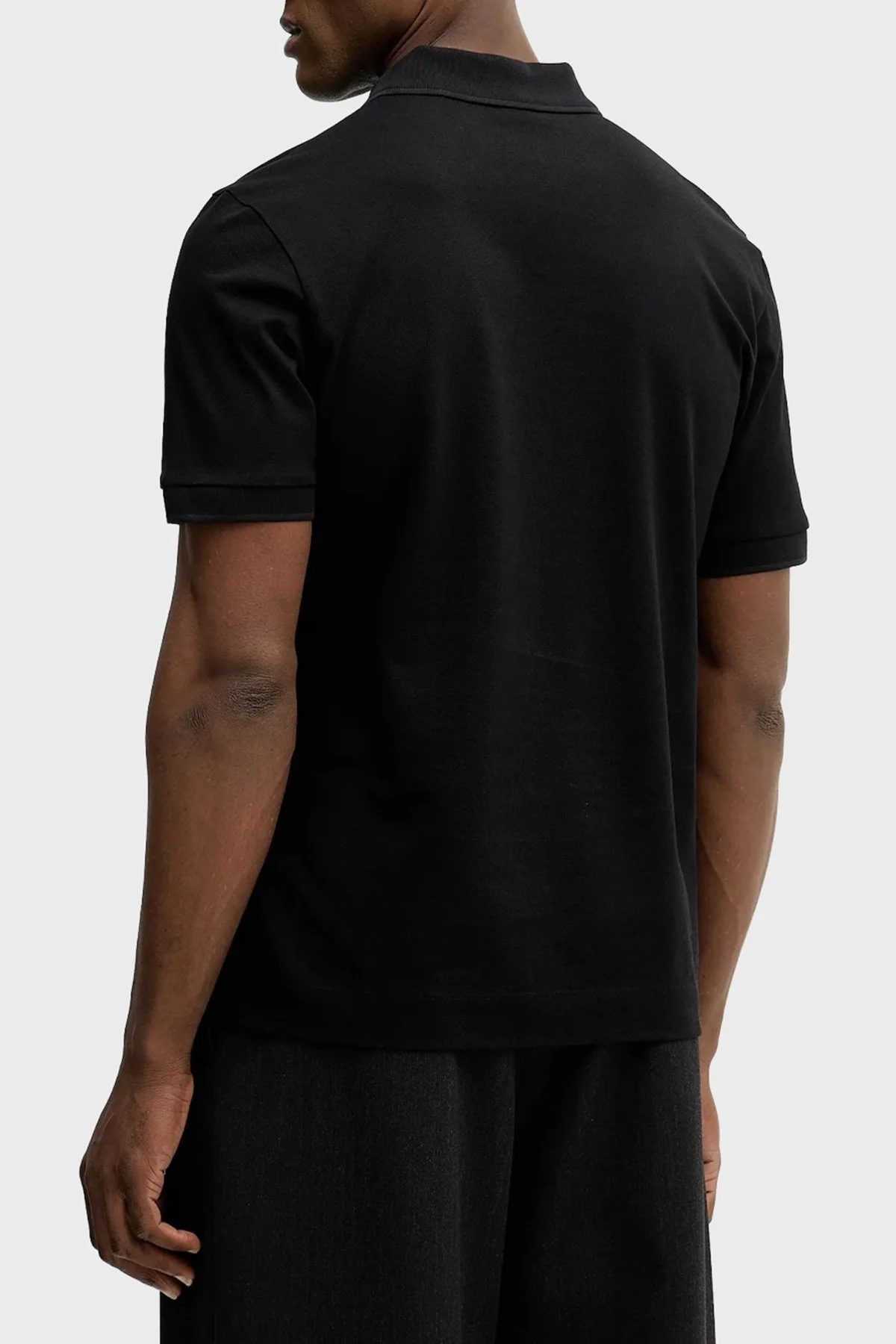 Boss Pamuklu Regular Fit Logolu Düğmeli Erkek Polo 50555300 001 SİYAH - 3