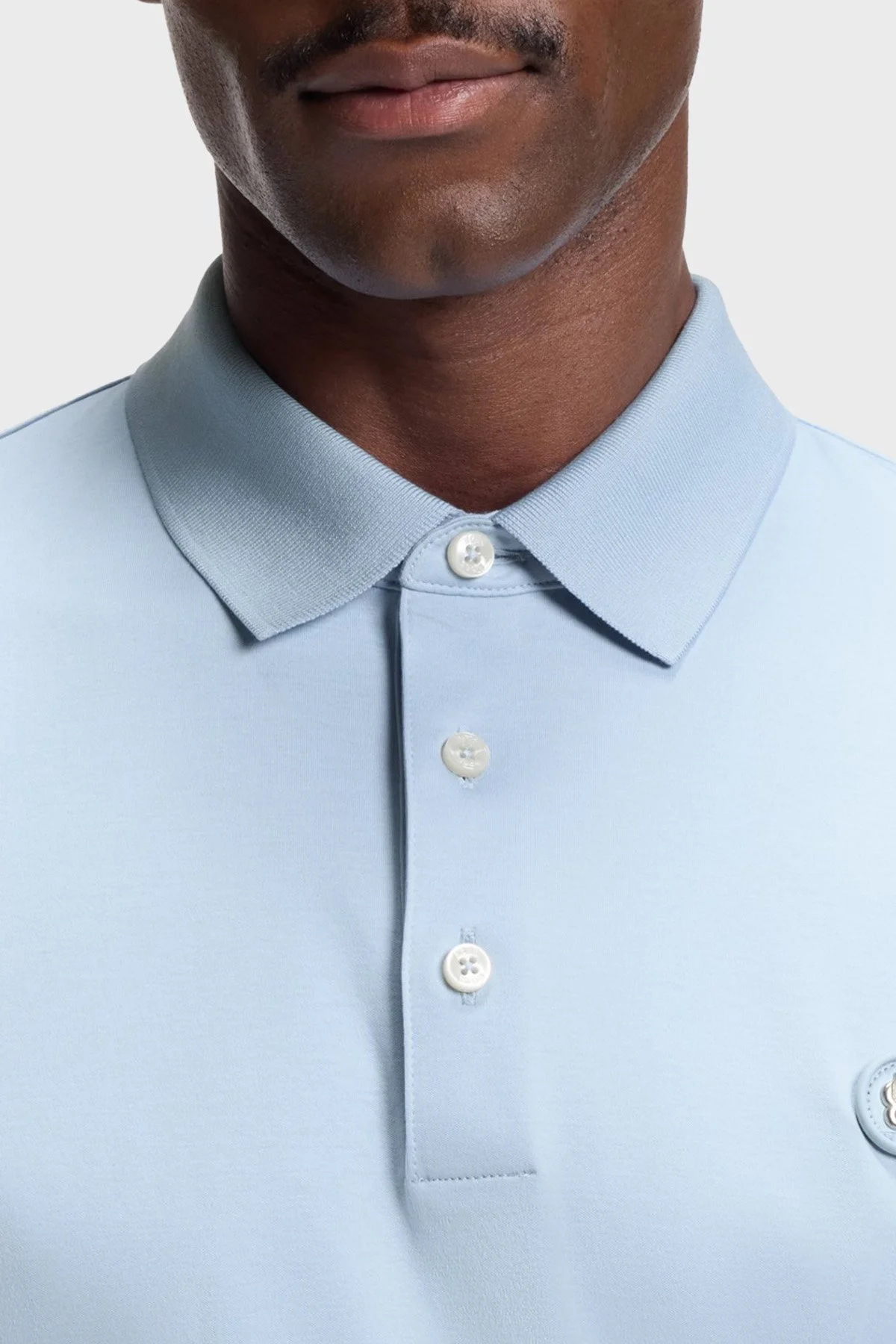 Boss Pamuklu Regular Fit Logolu Düğmeli Erkek Polo 50555829 450 MAVİ - 4