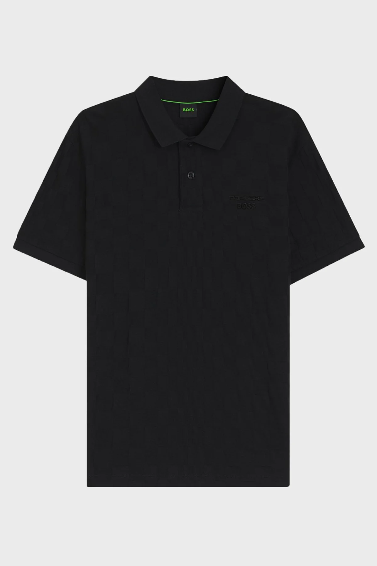 Boss Pamuklu Regular Fit Logolu Düğmeli Erkek Polo 50559802 001 SİYAH - 5