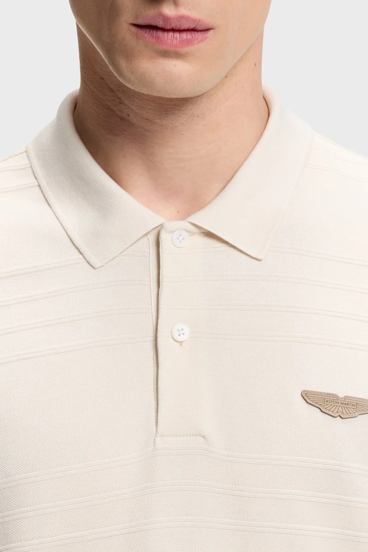 Boss Pamuklu Regular Fit Logolu Kısa Kollu Düğmeli Erkek Polo 50556174 118 BEJ - 4