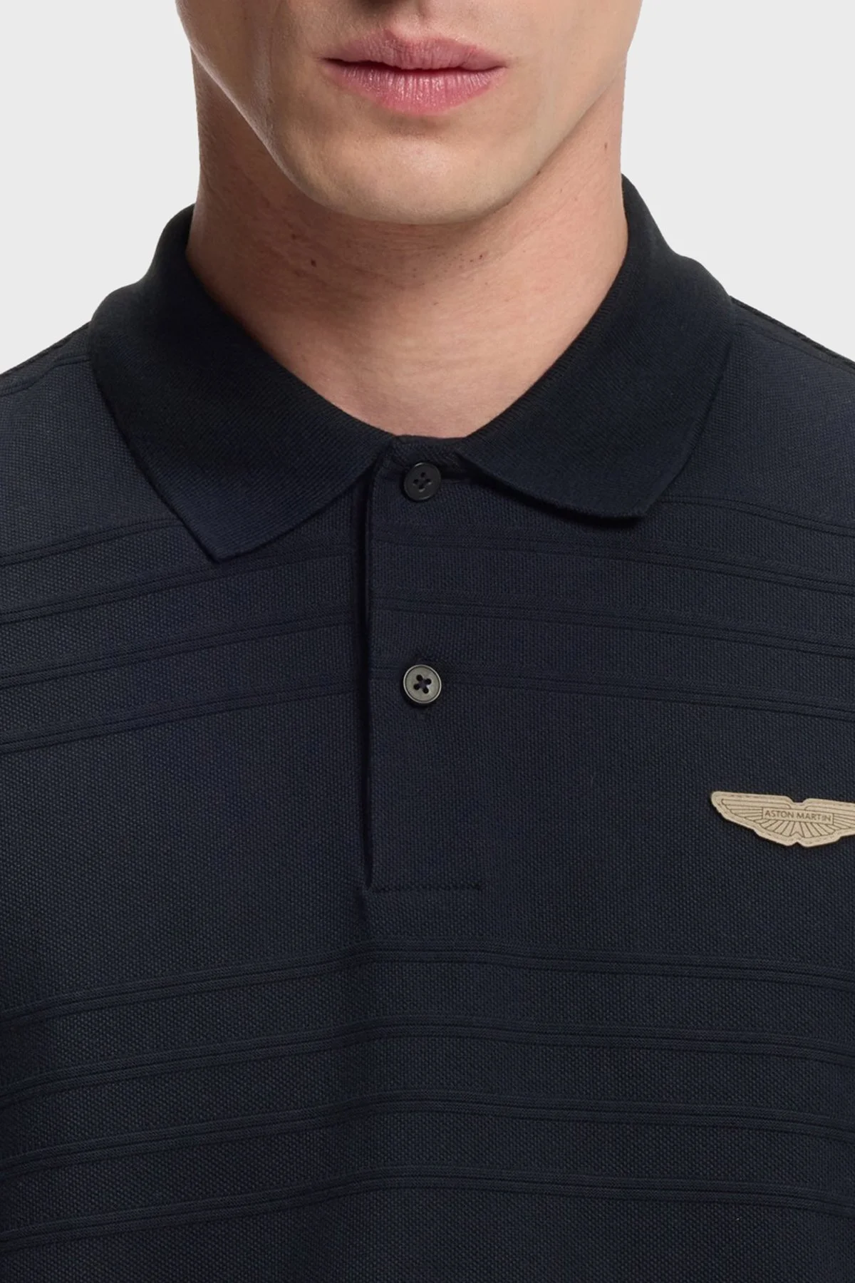 Boss Pamuklu Regular Fit Logolu Kısa Kollu Düğmeli Erkek Polo 50556174 404 LACİVERT - 4