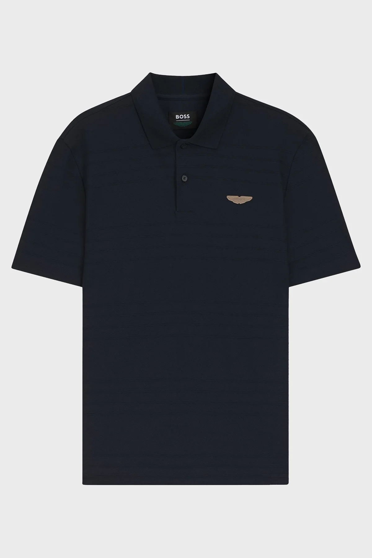 Boss Pamuklu Regular Fit Logolu Kısa Kollu Düğmeli Erkek Polo 50556174 404 LACİVERT - 5