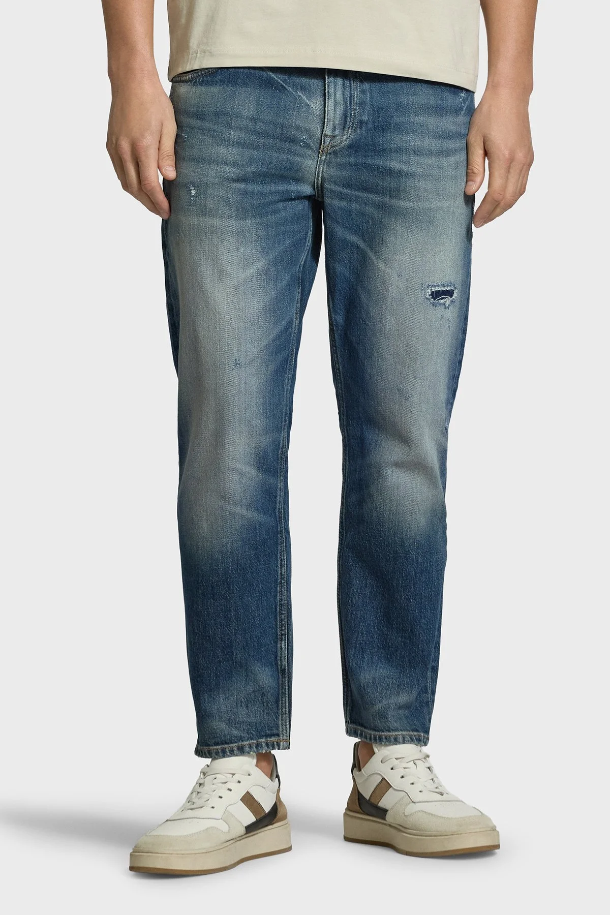 Boss Pamuklu Regular Fit Normal Bel Düz Paça Jeans Erkek Kot Pantolon 50545743 426 LACİVERT - 2