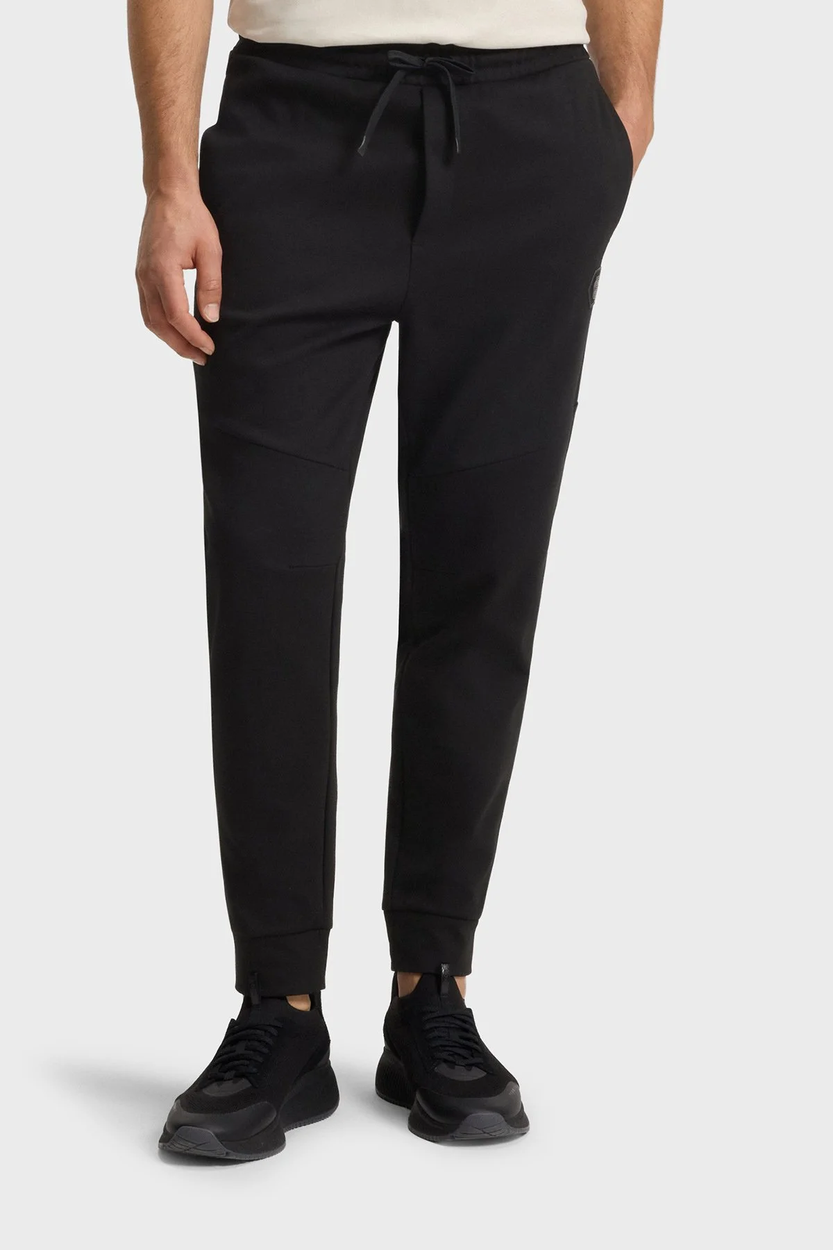 Boss Pamuklu Regular Fit Normal Bel Lastikli Paça Jogger Erkek Pantolon 50543860 001 SİYAH - 1