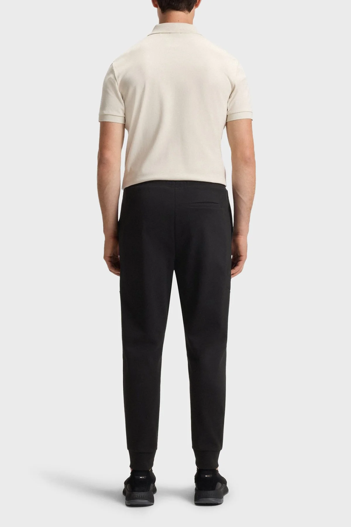 Boss Pamuklu Regular Fit Normal Bel Lastikli Paça Jogger Erkek Pantolon 50543860 001 SİYAH - 3