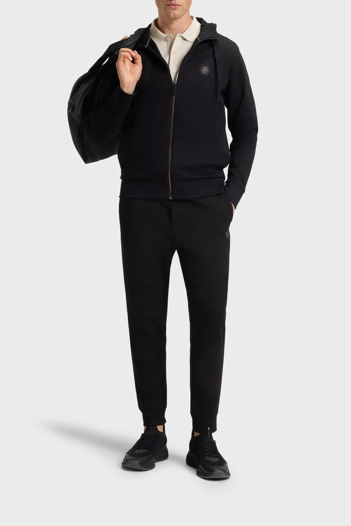 Boss Pamuklu Regular Fit Normal Bel Lastikli Paça Jogger Erkek Pantolon 50543860 001 SİYAH - 2