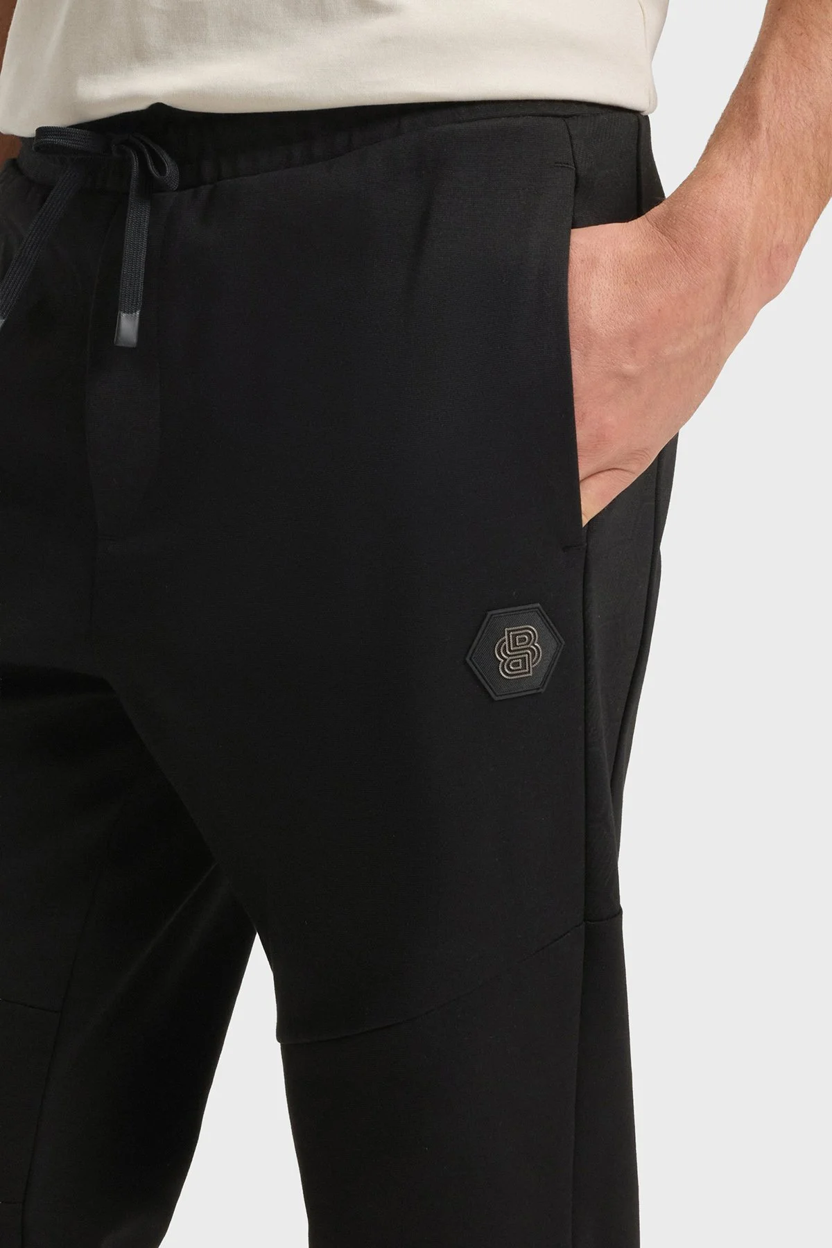 Boss Pamuklu Regular Fit Normal Bel Lastikli Paça Jogger Erkek Pantolon 50543860 001 SİYAH - 4
