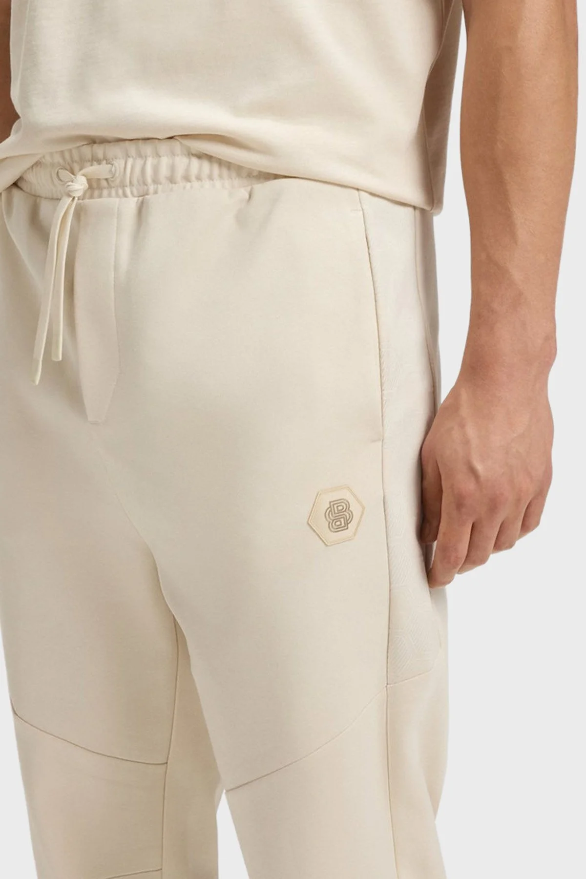 Boss Pamuklu Regular Fit Normal Bel Lastikli Paça Jogger Erkek Pantolon 50543860 131 BEJ - 4