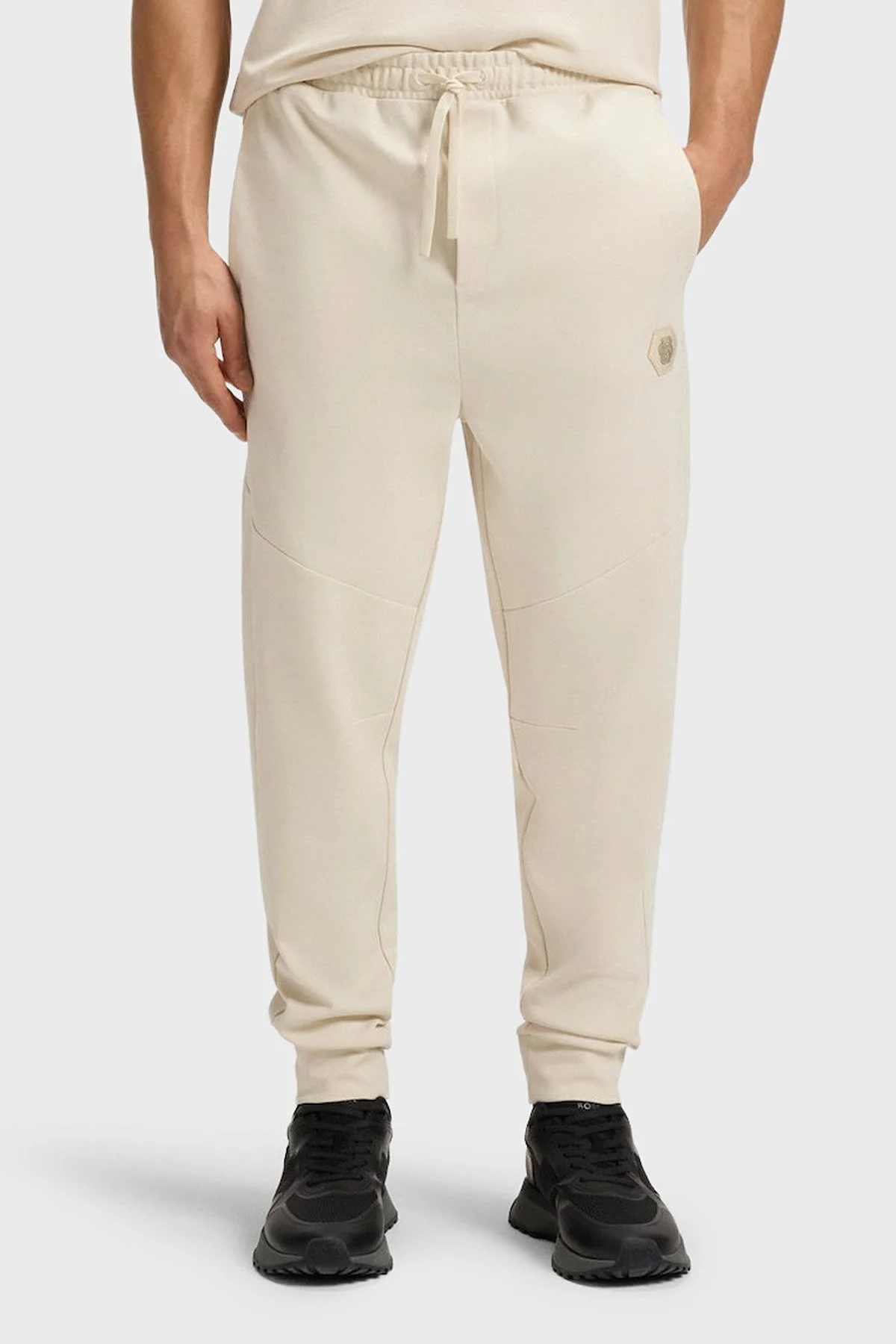 Boss Pamuklu Regular Fit Normal Bel Lastikli Paça Jogger Erkek Pantolon 50543860 131 BEJ - 1
