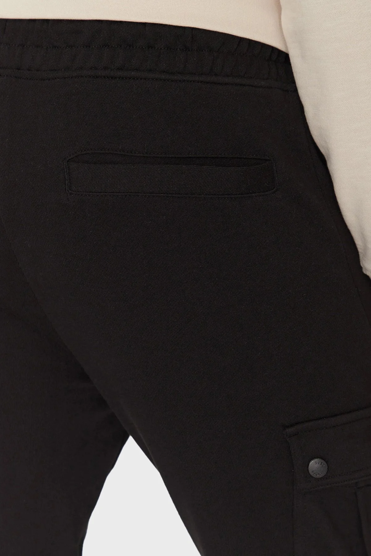 Boss Pamuklu Regular Fit Normal Bel Ribanalı Paça Jogger Erkek Pantolon 50542917 001 SİYAH - 4