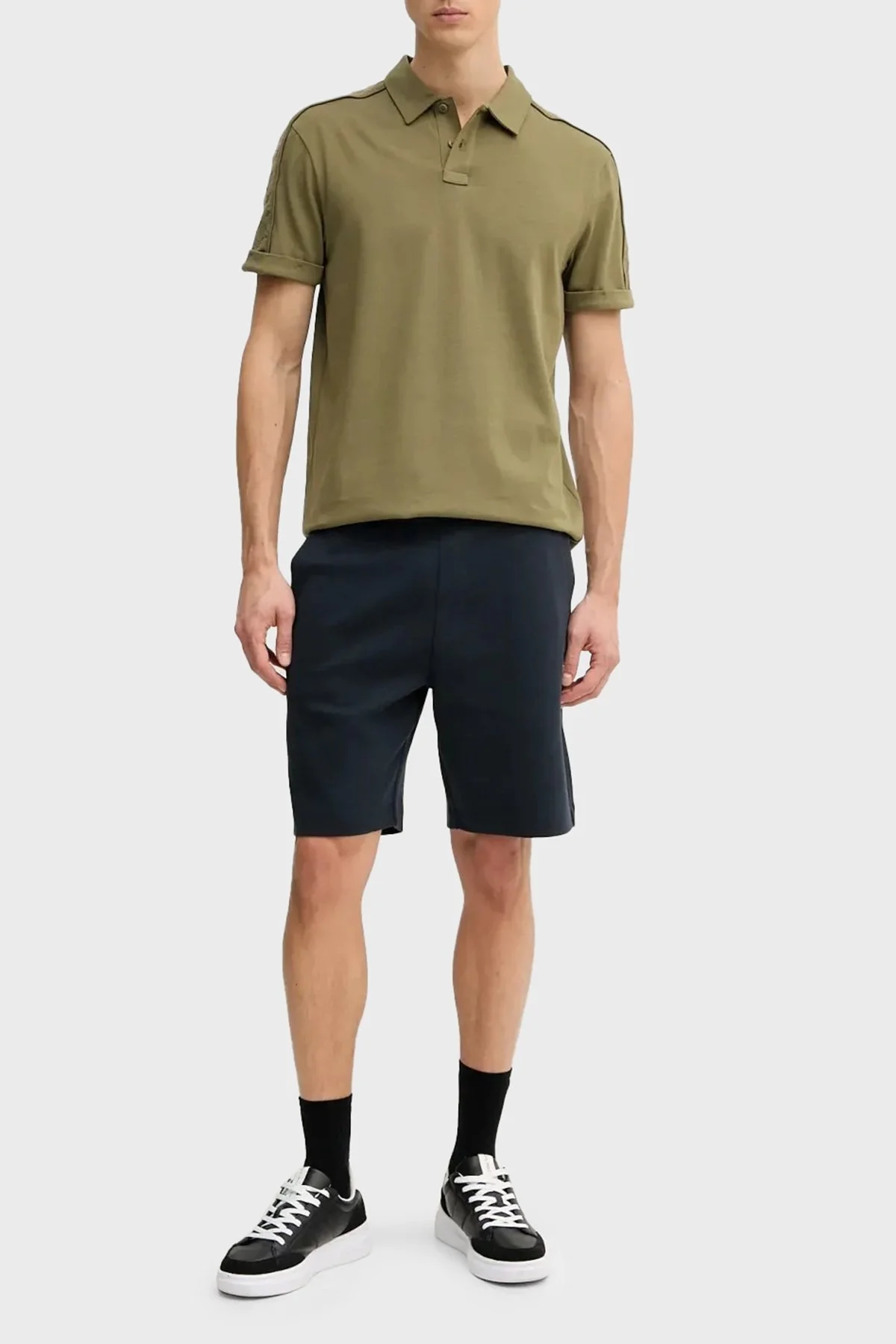 Boss Pamuklu Regular Fit Normal Bel Spor Erkek Short 50537277 404 LACİVERT - 1