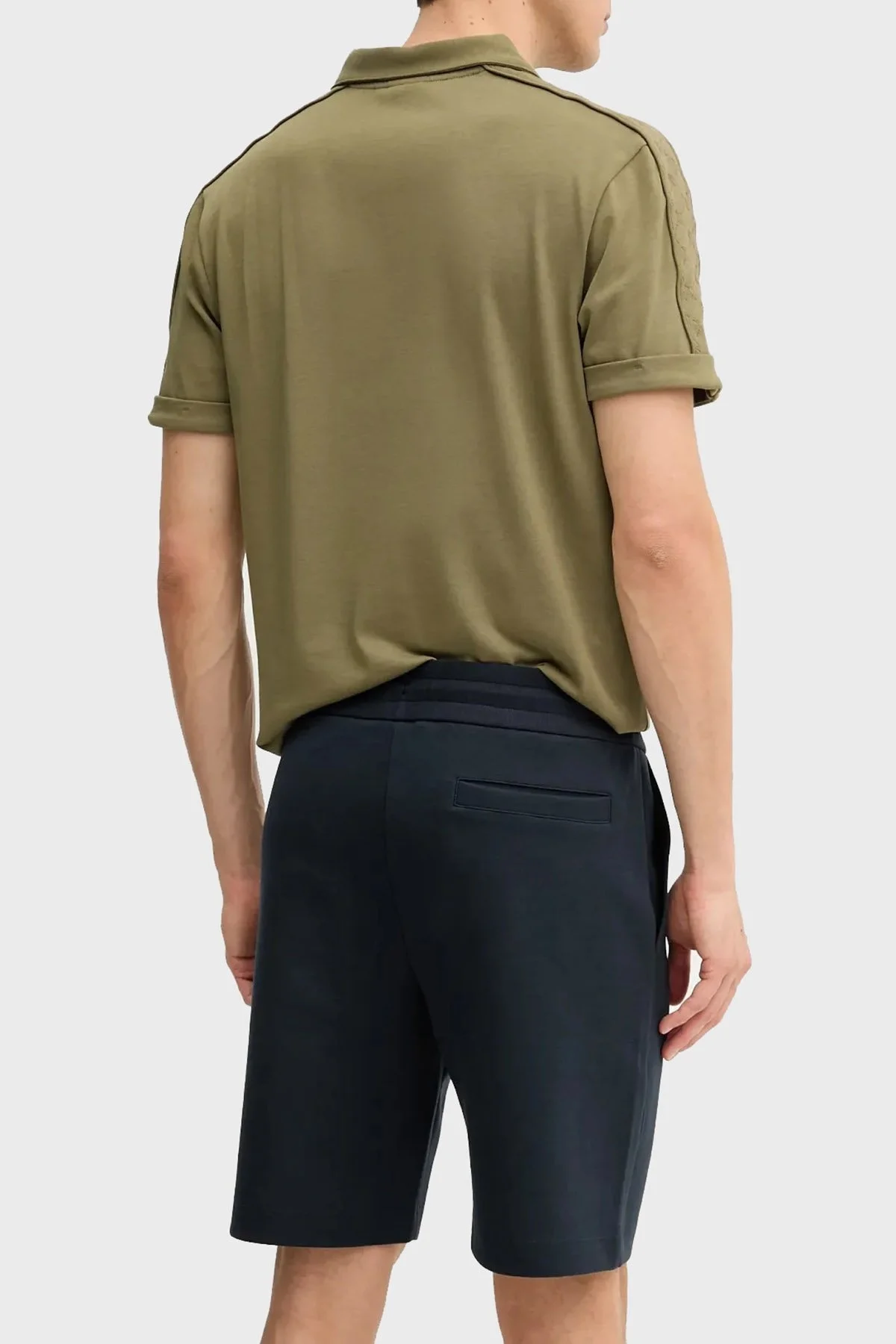 Boss Pamuklu Regular Fit Normal Bel Spor Erkek Short 50537277 404 LACİVERT - 2