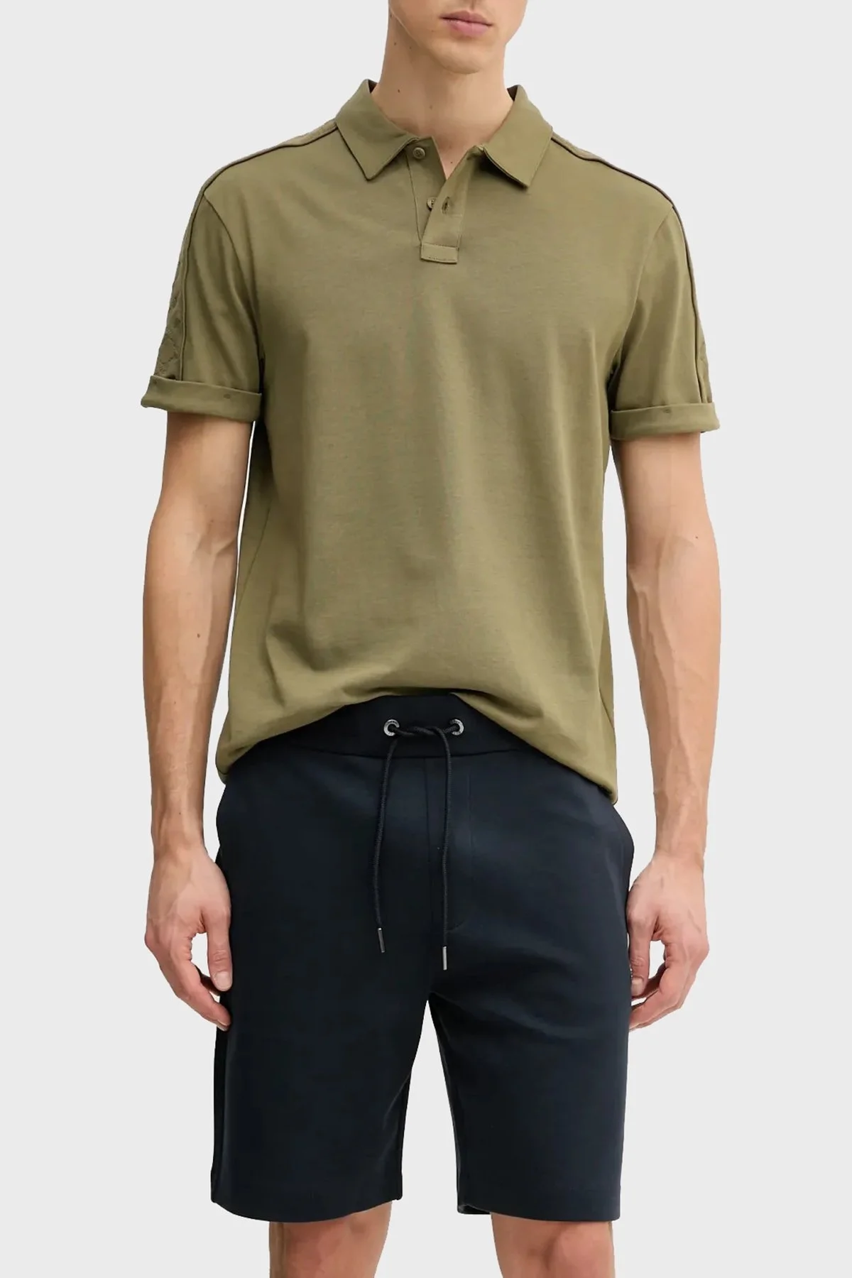 Boss Pamuklu Regular Fit Normal Bel Spor Erkek Short 50537277 404 LACİVERT - 3