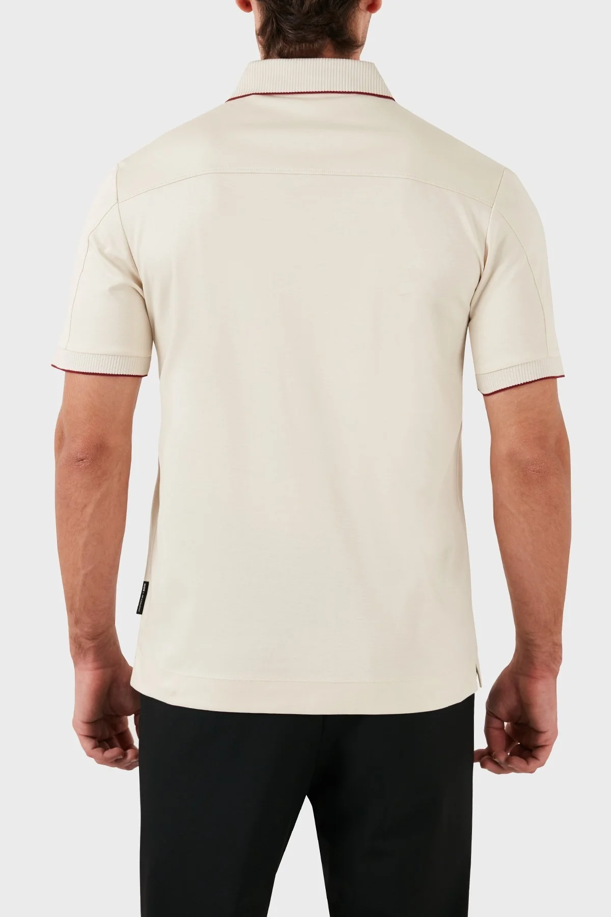 Boss Pamuklu Regular Fit Polo Yaka Erkek T Shirt 50519931 131 EKRU - 3