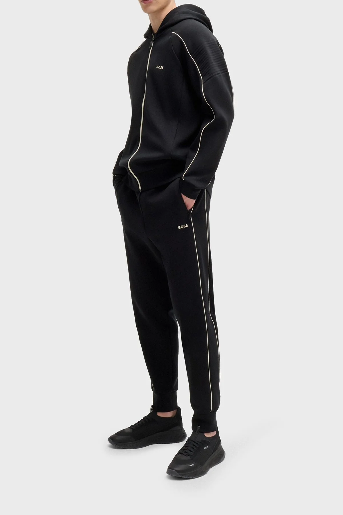 Boss Pamuklu Regular Fit Streç Spor Erkek Pantolon 50518196 001 SİYAH - 8