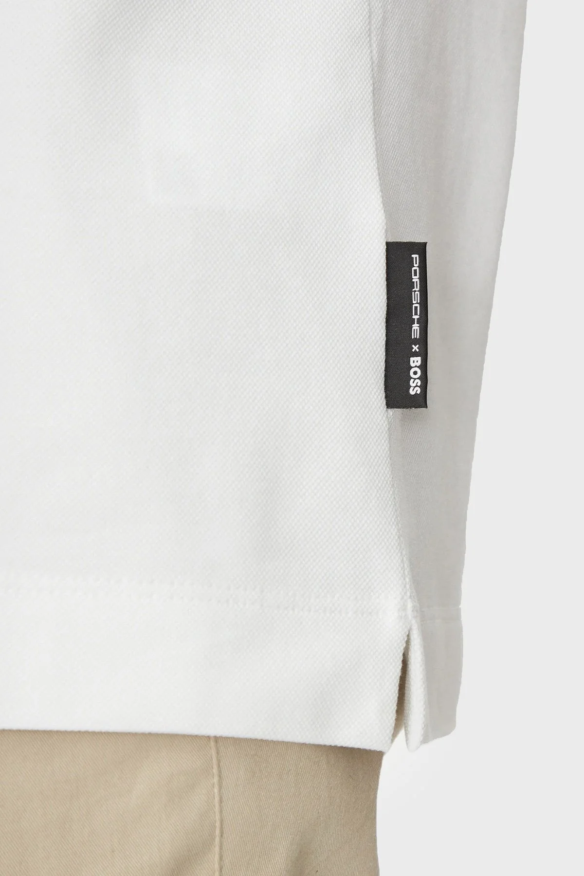 Boss Pamuklu Regular Fit Yarım Fermuarlı Erkek Polo Yaka T Shirt 50531463 100 BEYAZ - 5