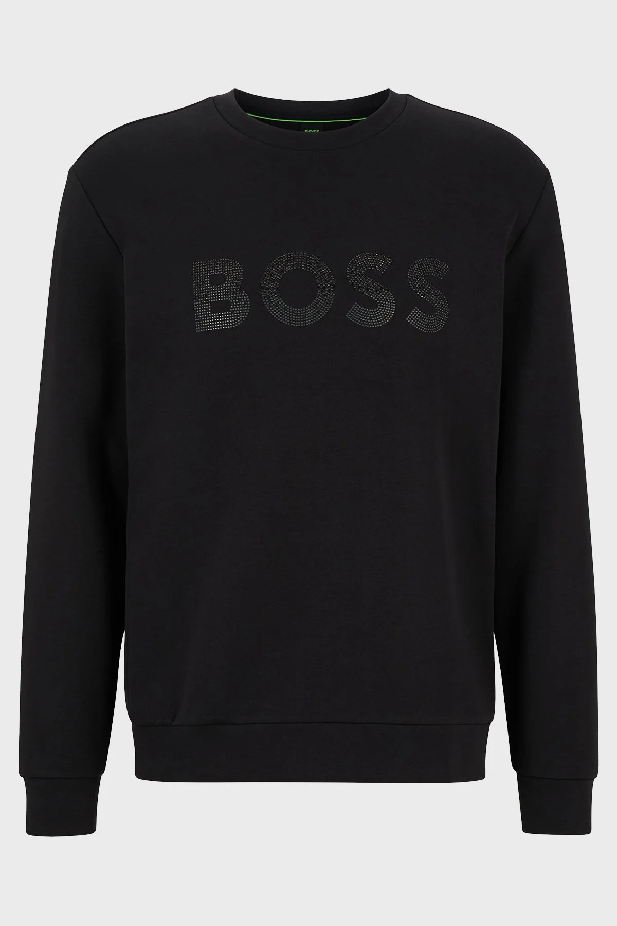 Boss Pamuklu Relaxed Fit Bisiklet Yaka Erkek Sweat 50485505 001 SİYAH - 5