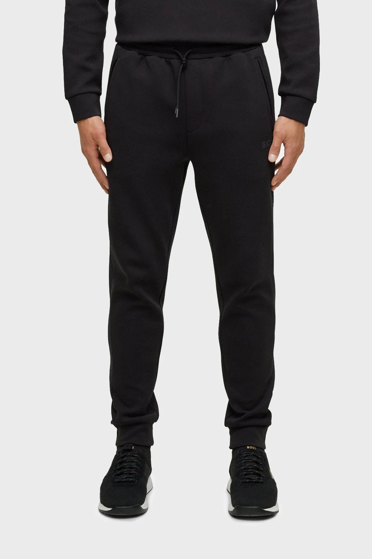 Boss Pamuklu Relaxed Fit Cepli Spor Jogger Erkek Pantolon 50485722 001 SİYAH - 1