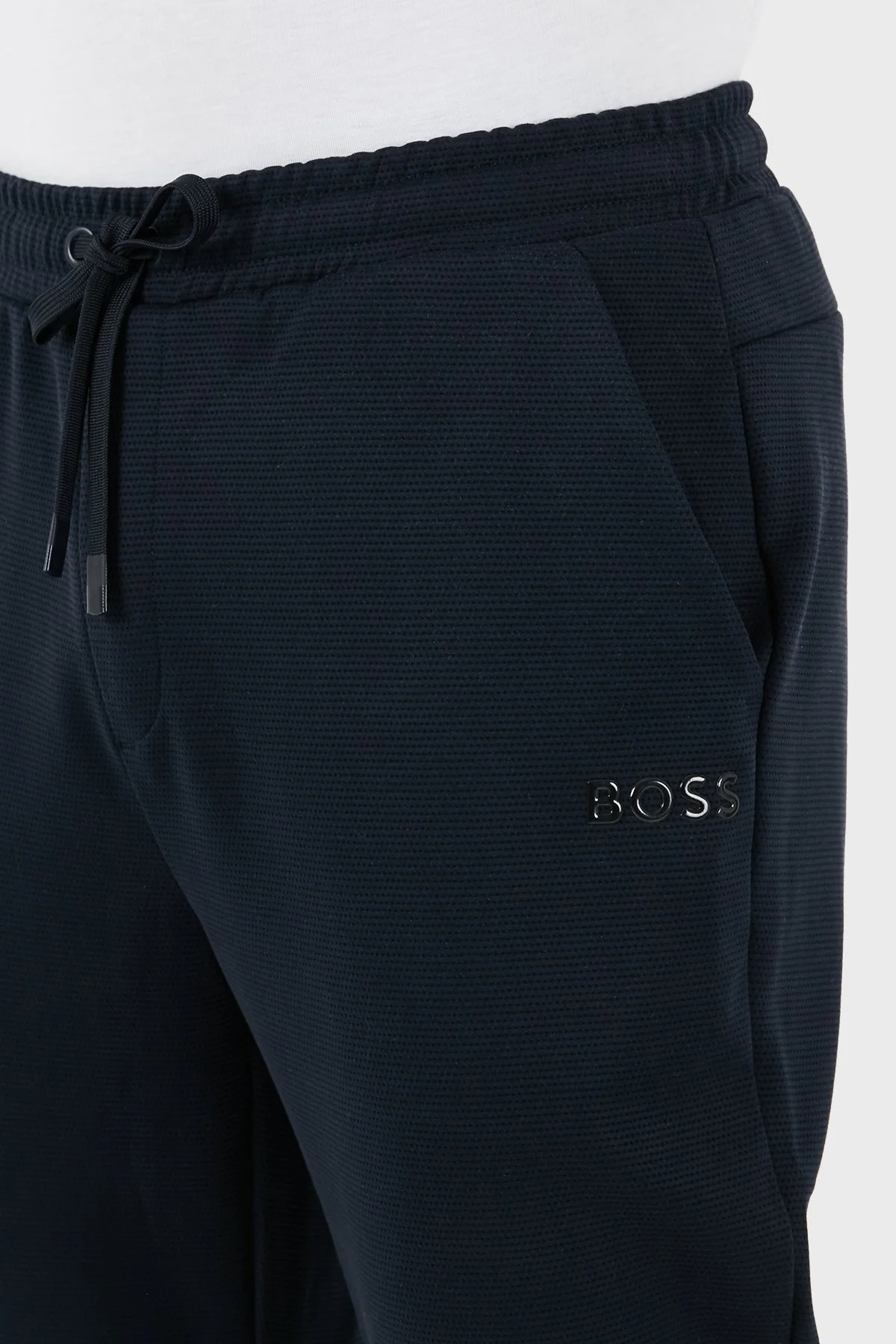 Boss Pamuklu Relaxed Fit Jogger Spor Erkek Pantolon 50501206 402 LACİVERT - 6