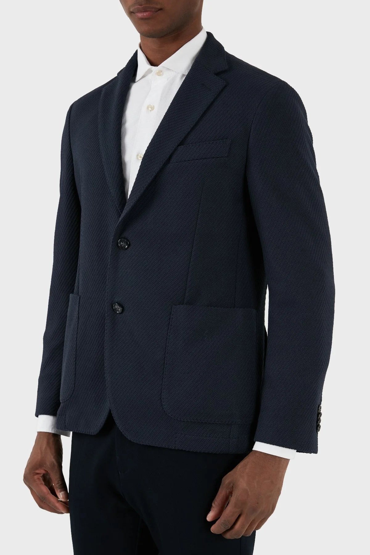 Boss Pamuklu Slim Fit Blazer Erkek Ceket 50510343 404 LACİVERT - 1